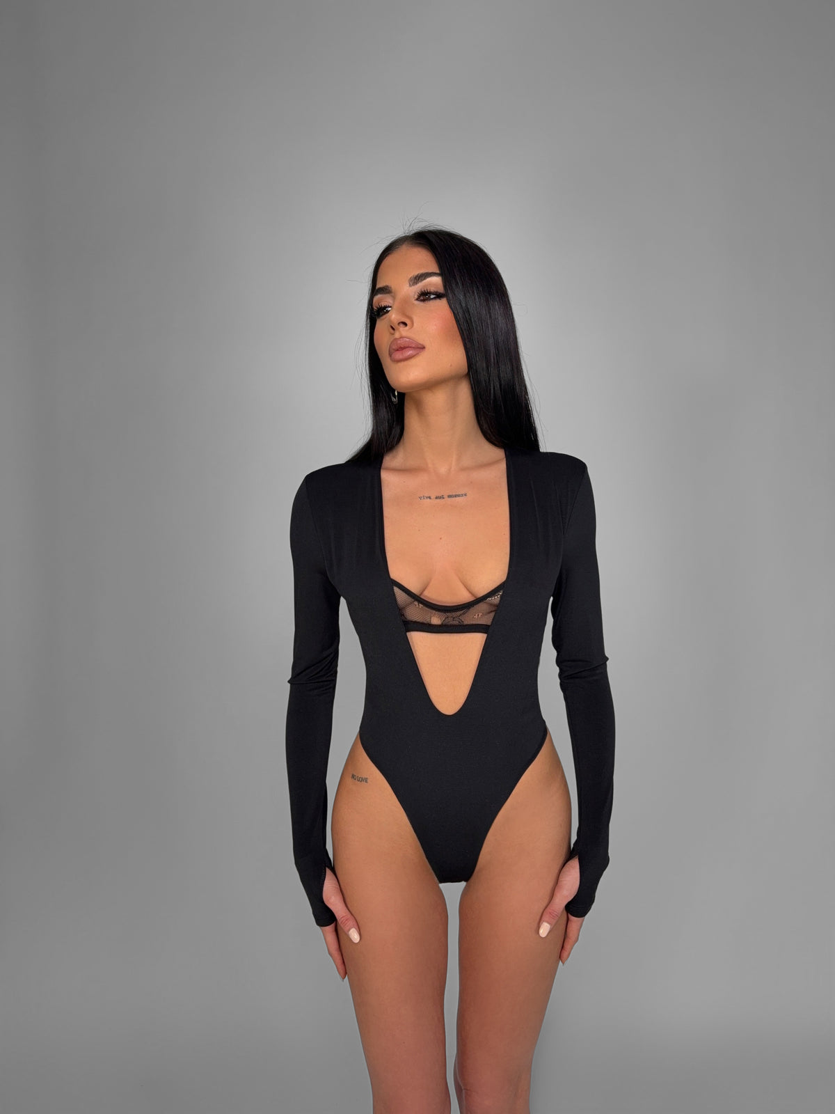 Body Sexy Lace-Black