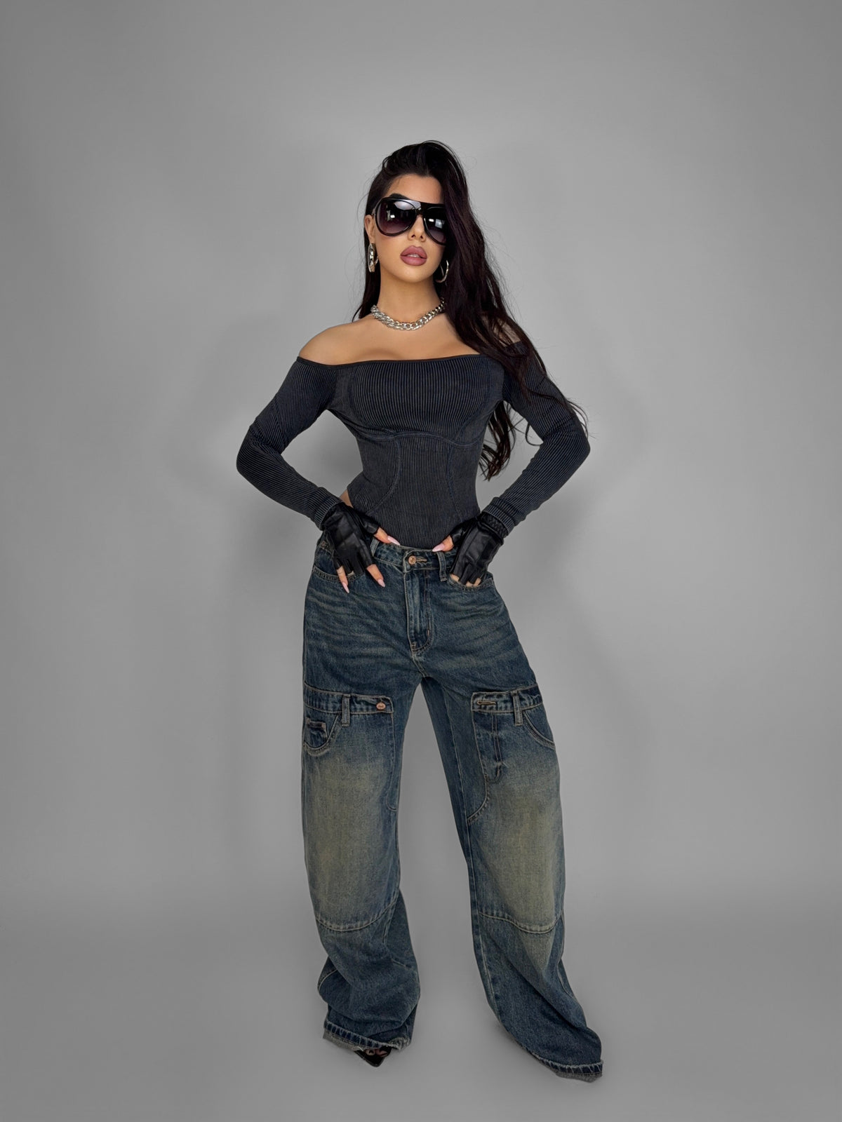 Total Look Ribbed