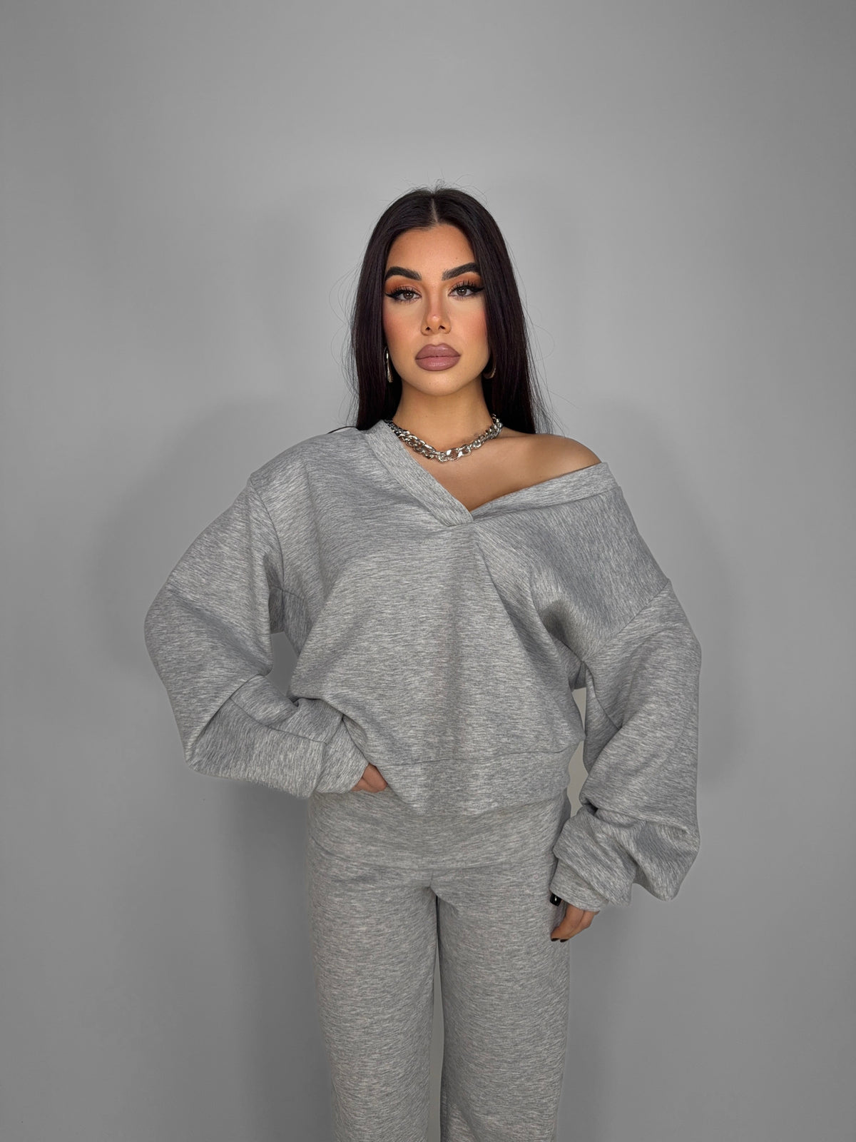 Sweatshirt Britney-Grey