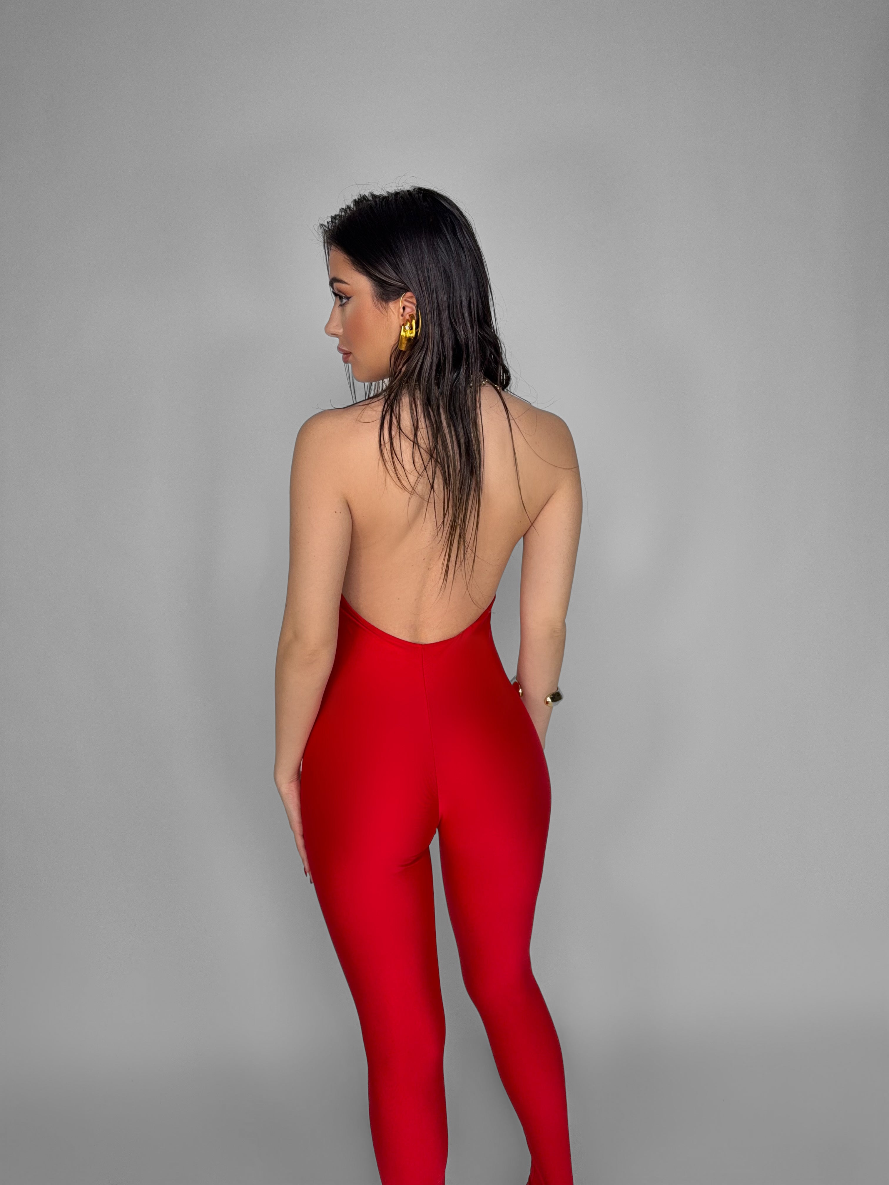 Iconic Fit Tracksuit - Red