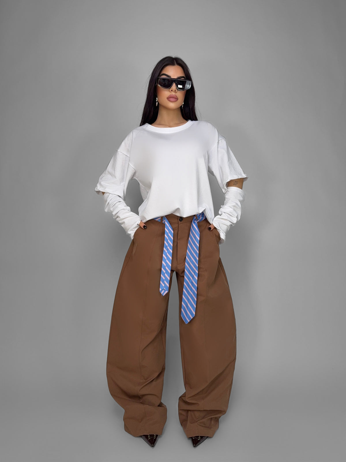 Total Look Runway Brown