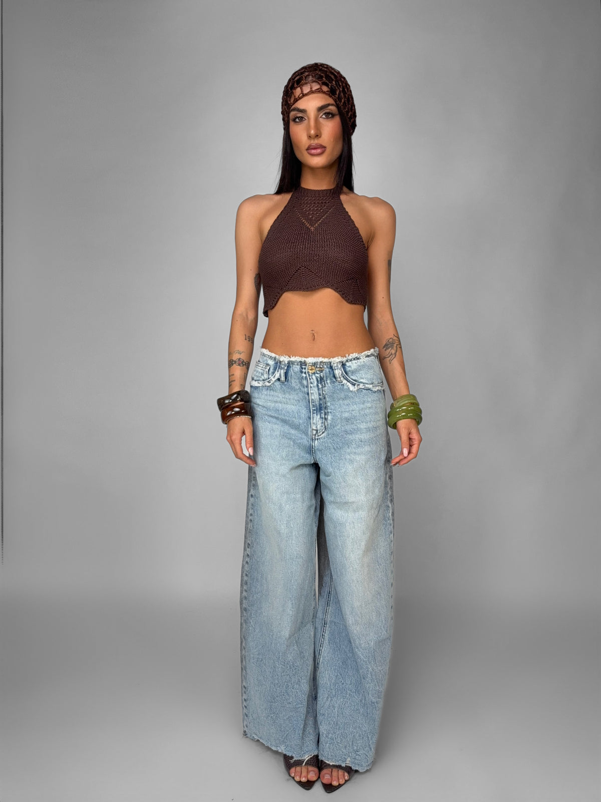Total Look Granny Brown