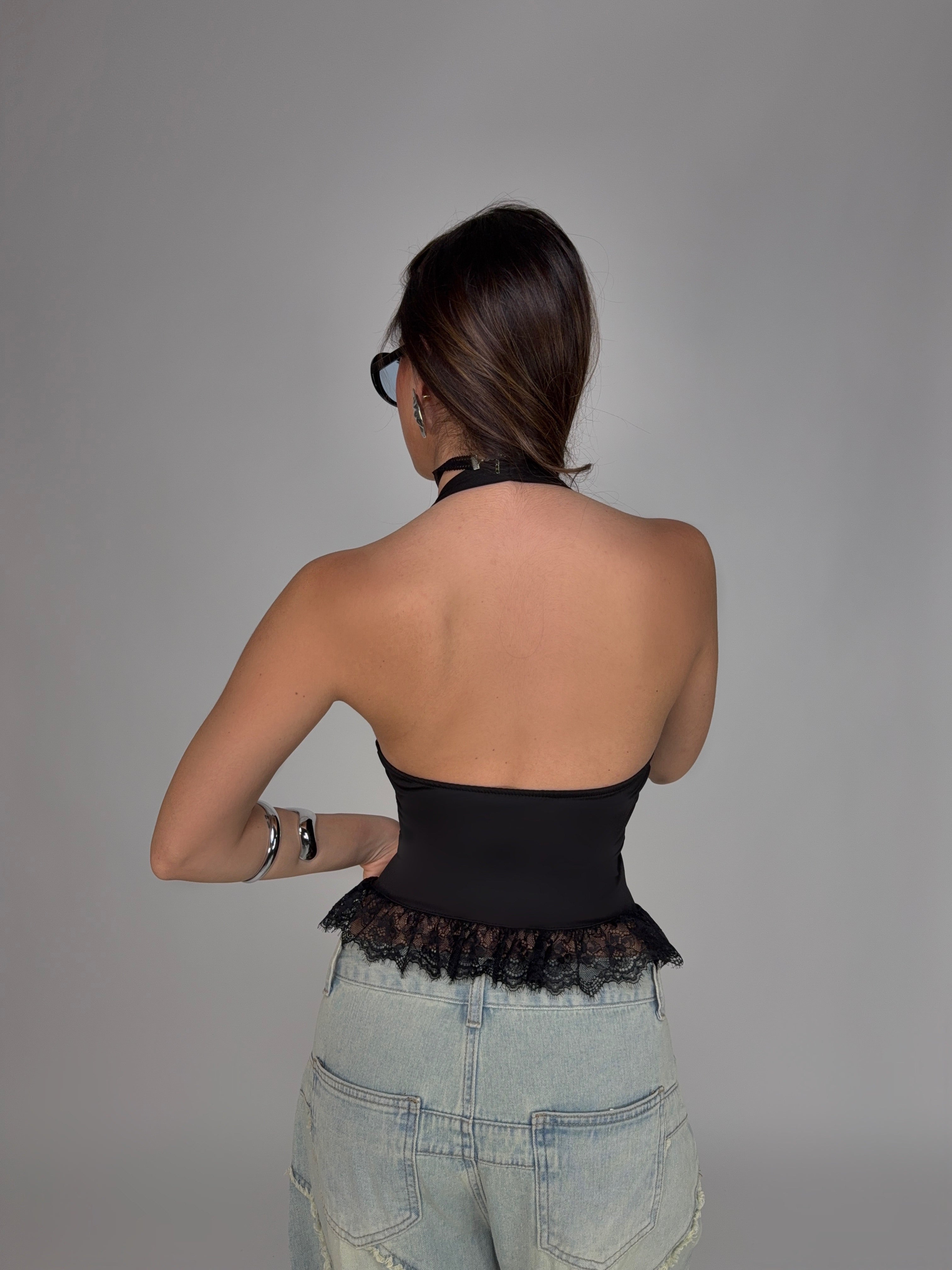 Top Lace Light-Black