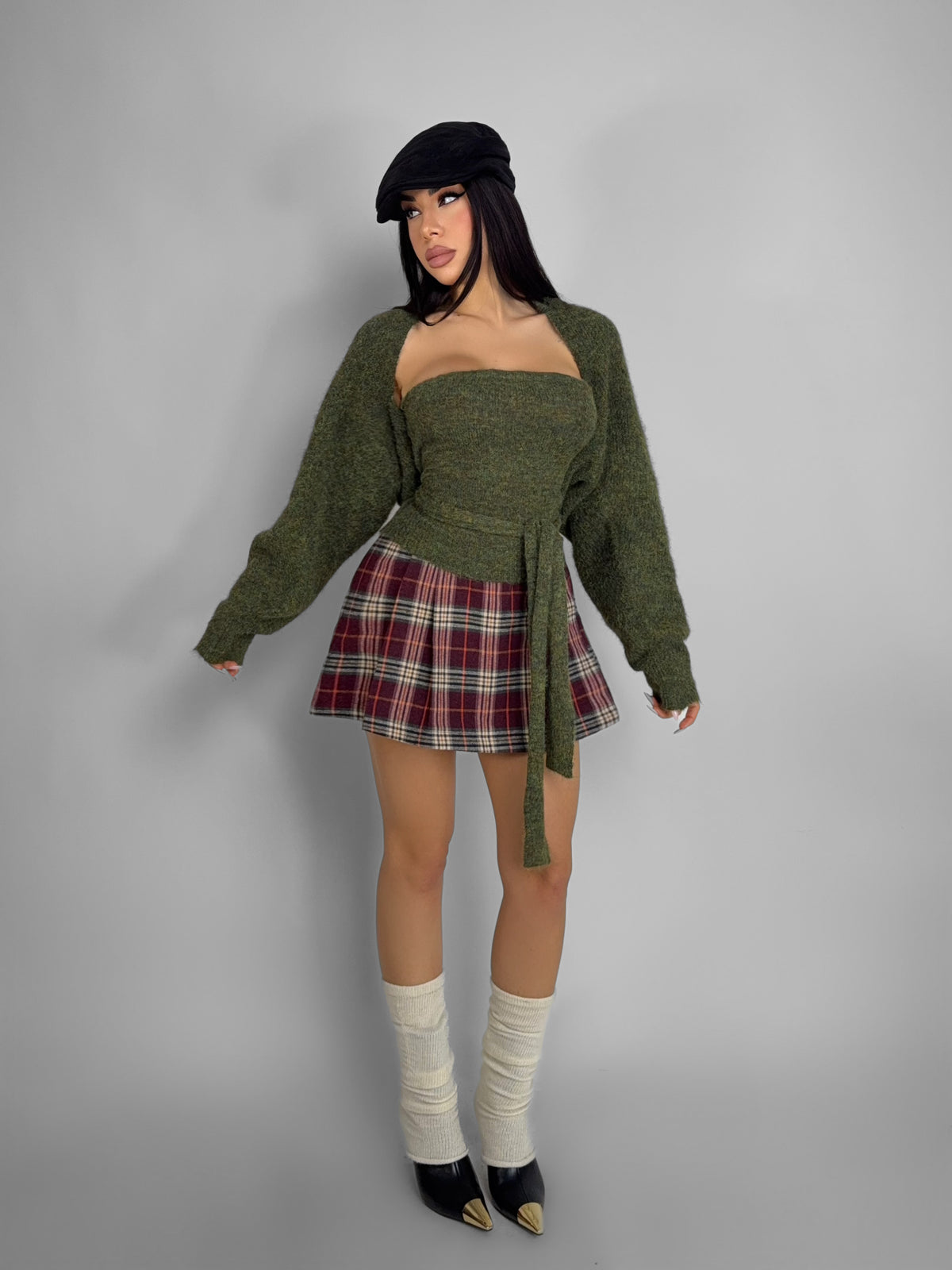Total Look Pleated