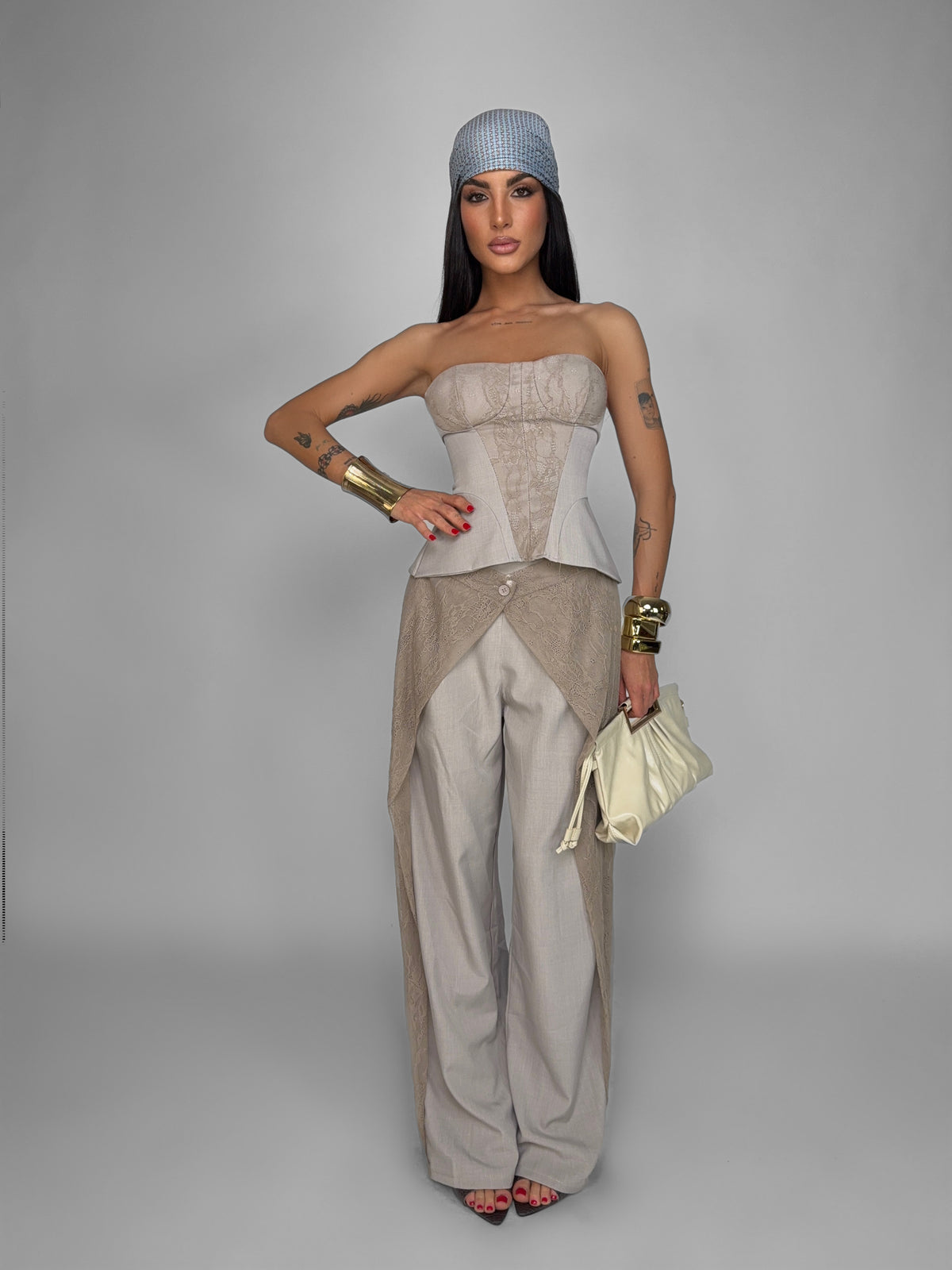 Completo Lace Insert-Beige