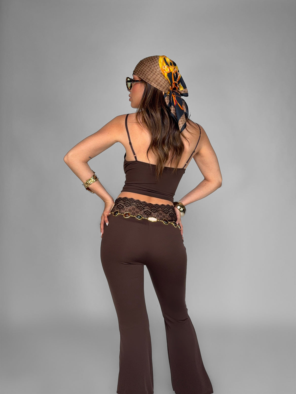 Completo Pure Lace-Brown