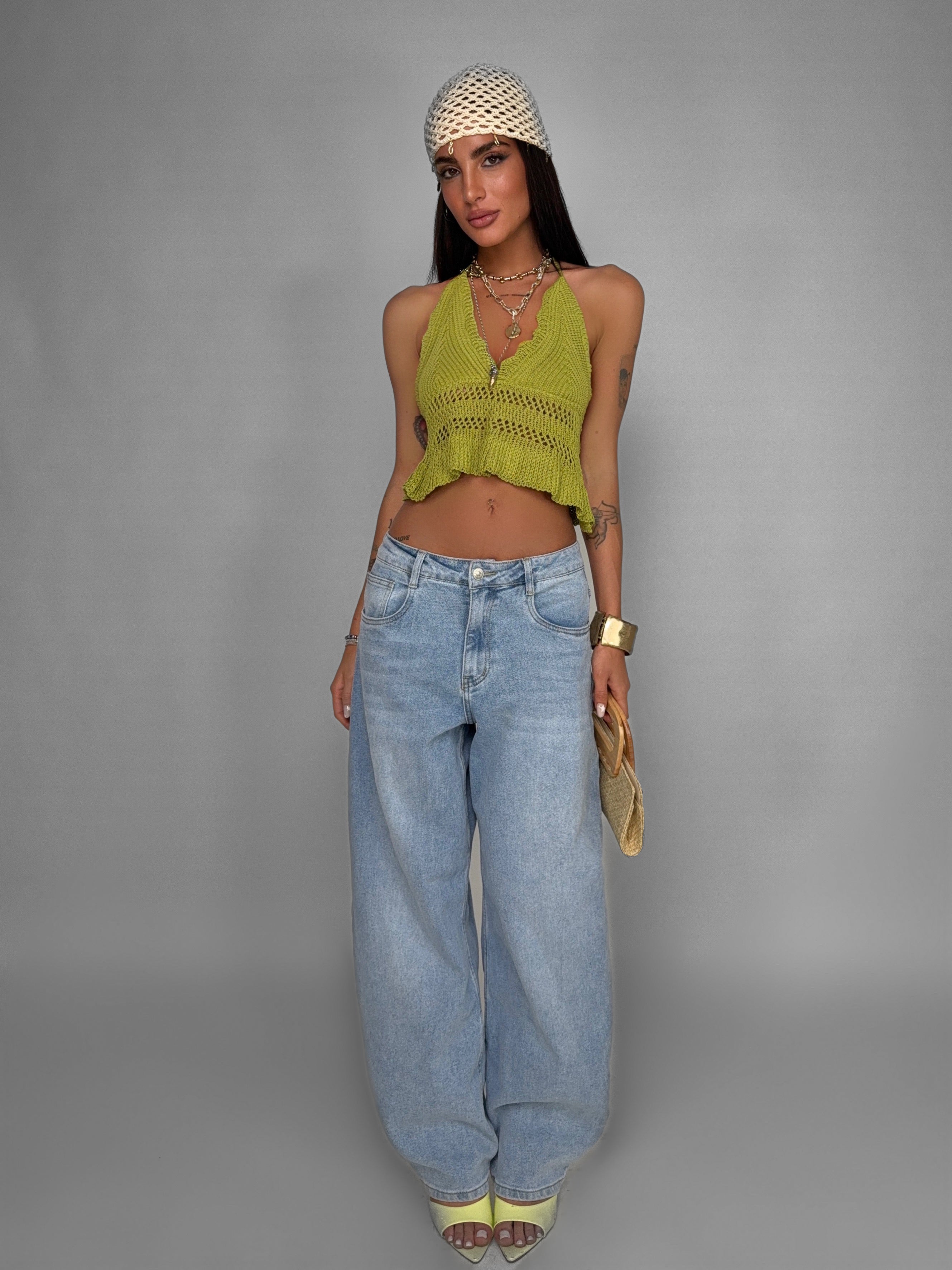 Total Look Candy Green
