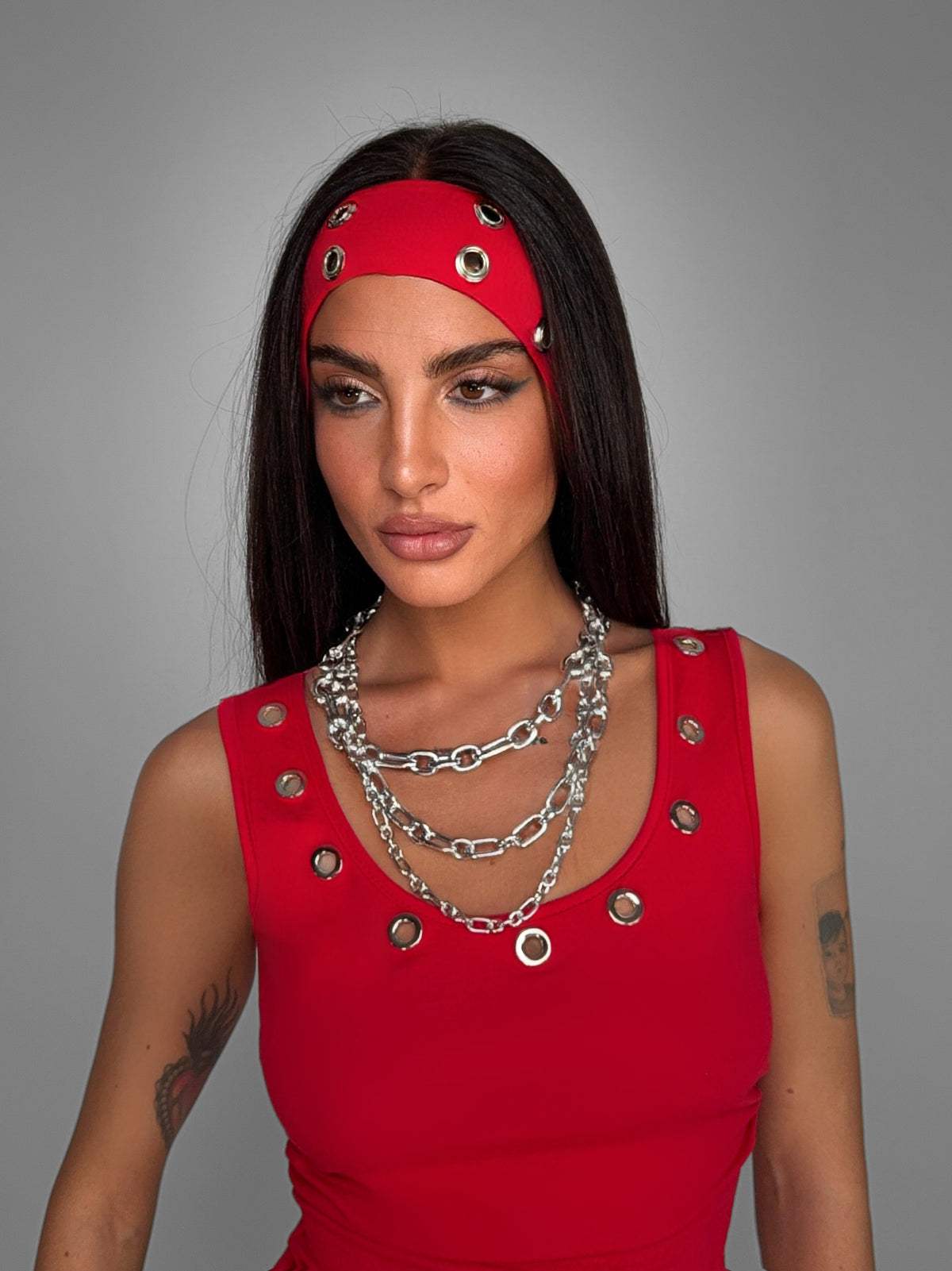 Top Ring Cut-Out-Red