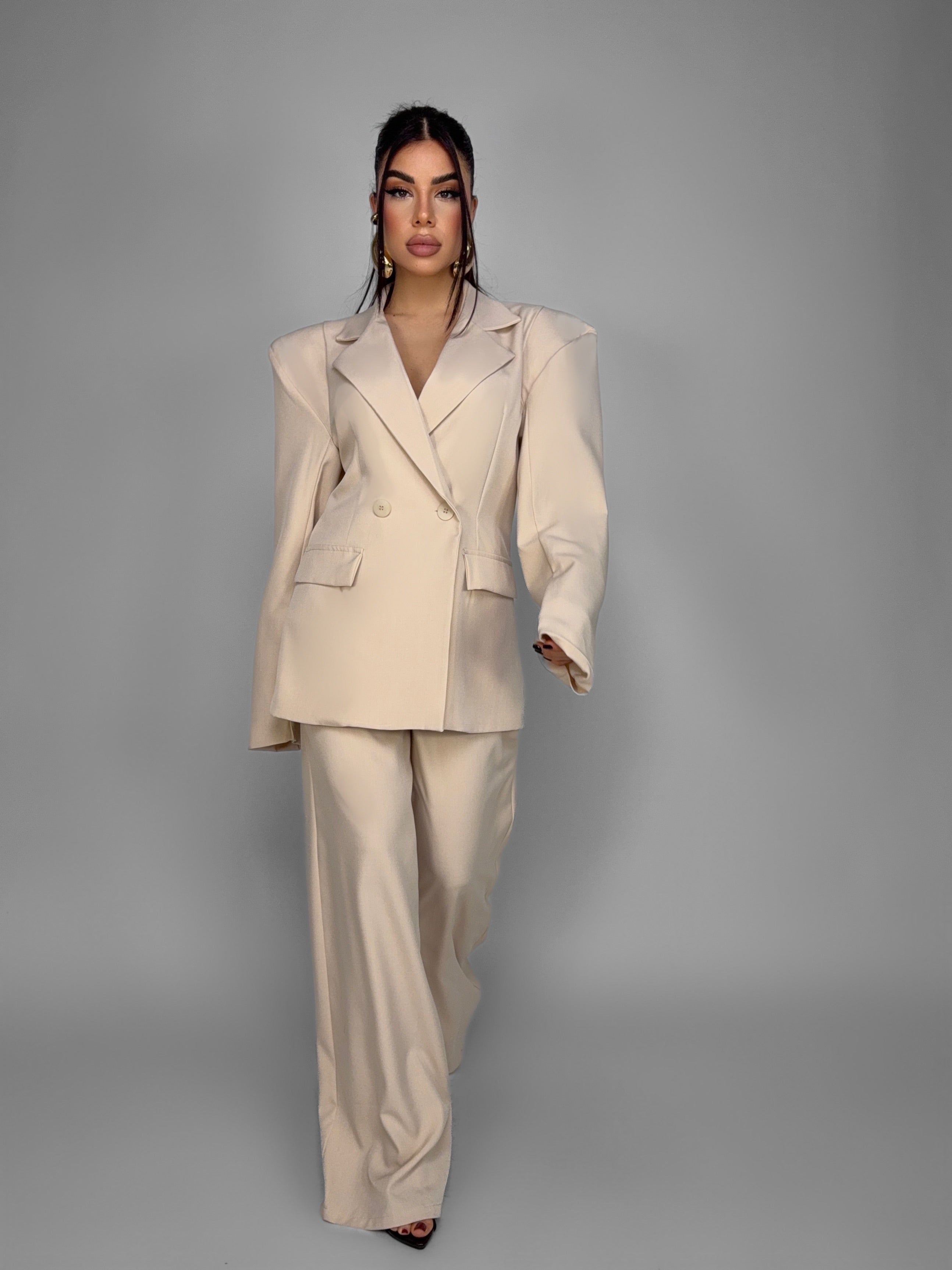 Boss Babe Set - Beige