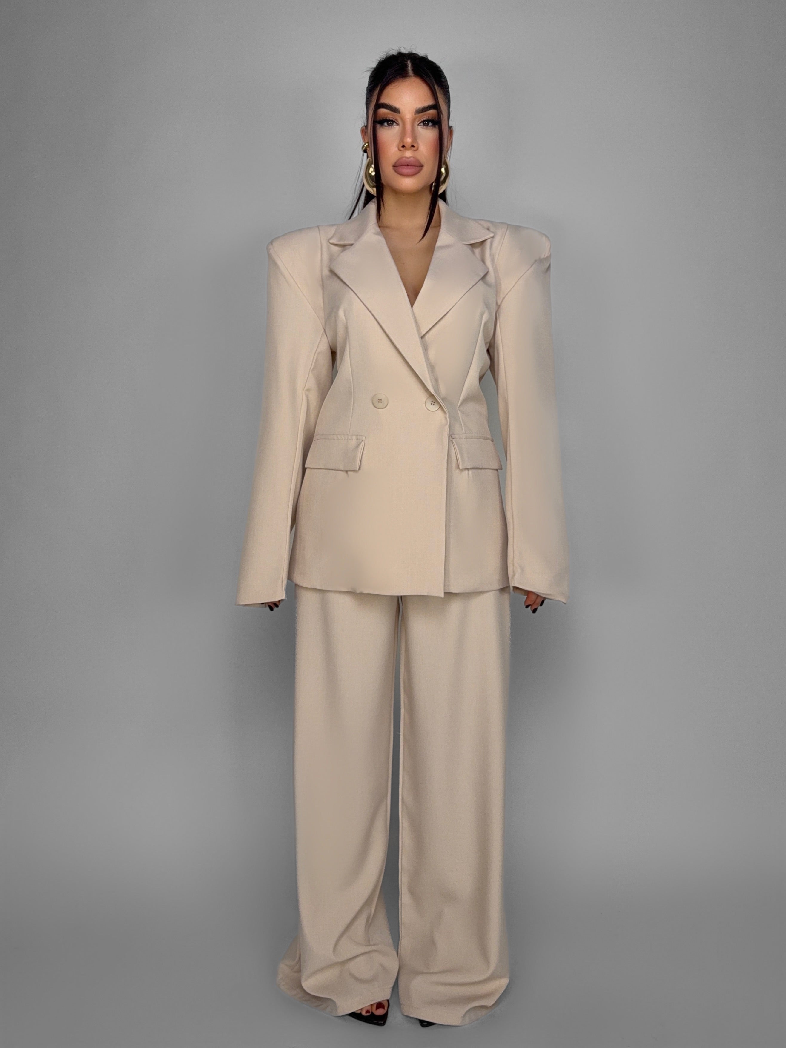 Boss Babe Set - Beige