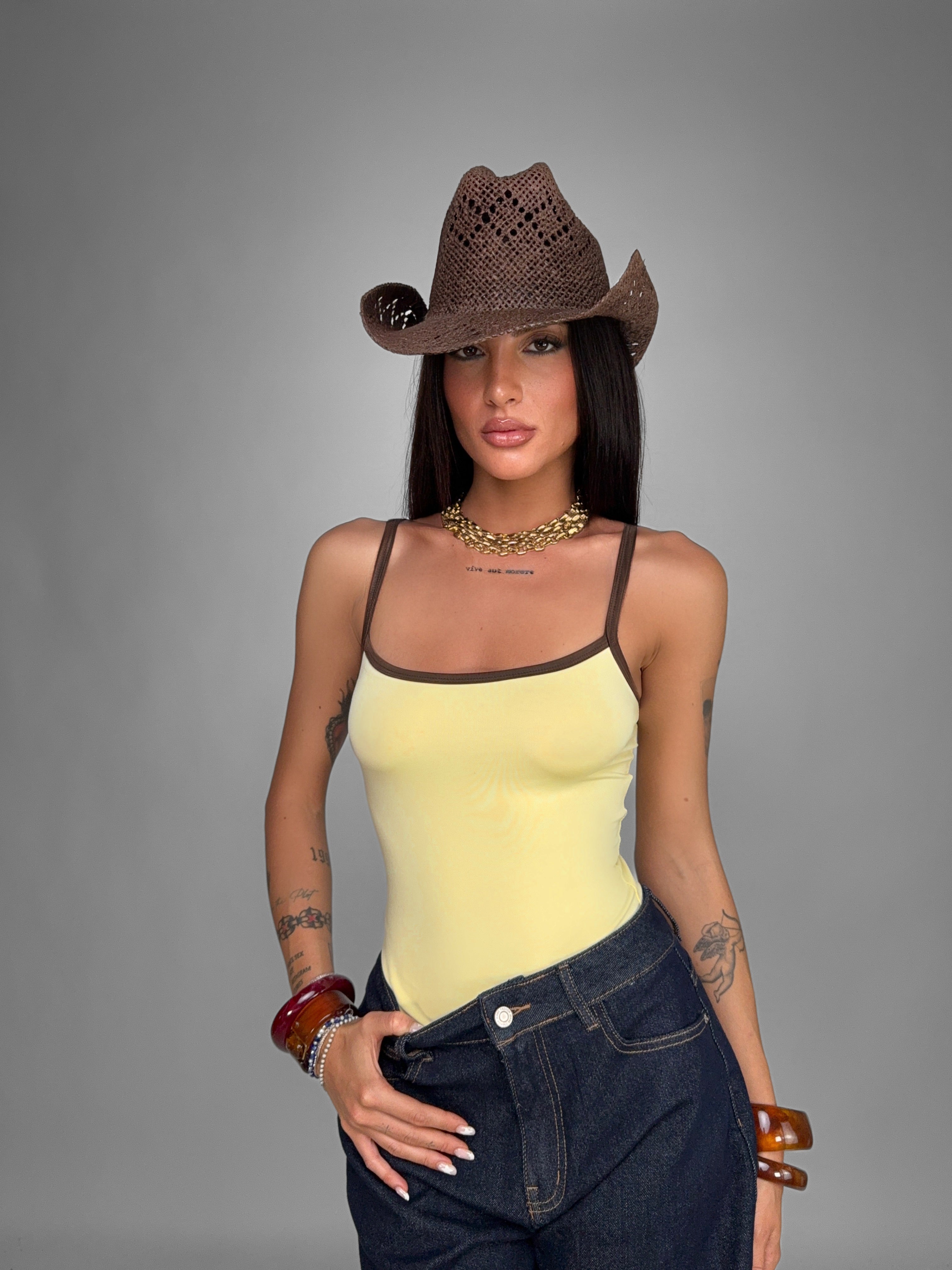 Body Outline-Yellow