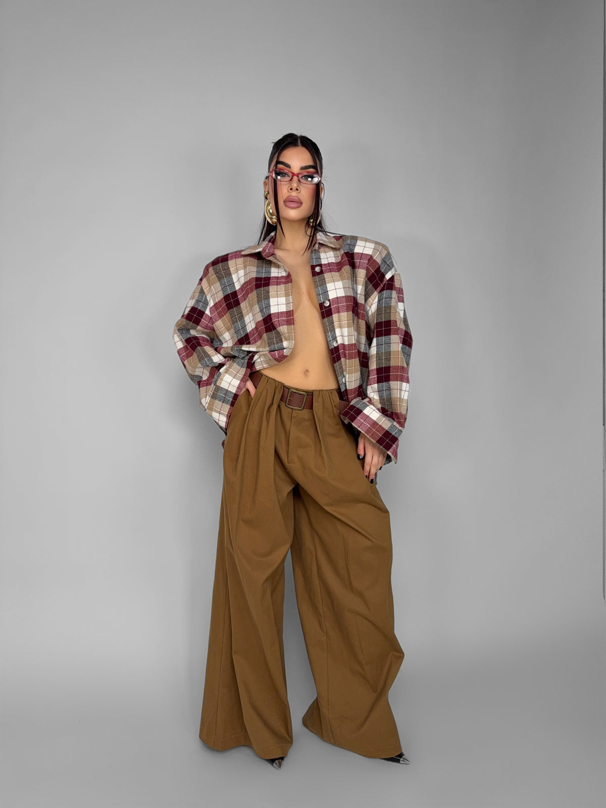 Total Look Line Brown