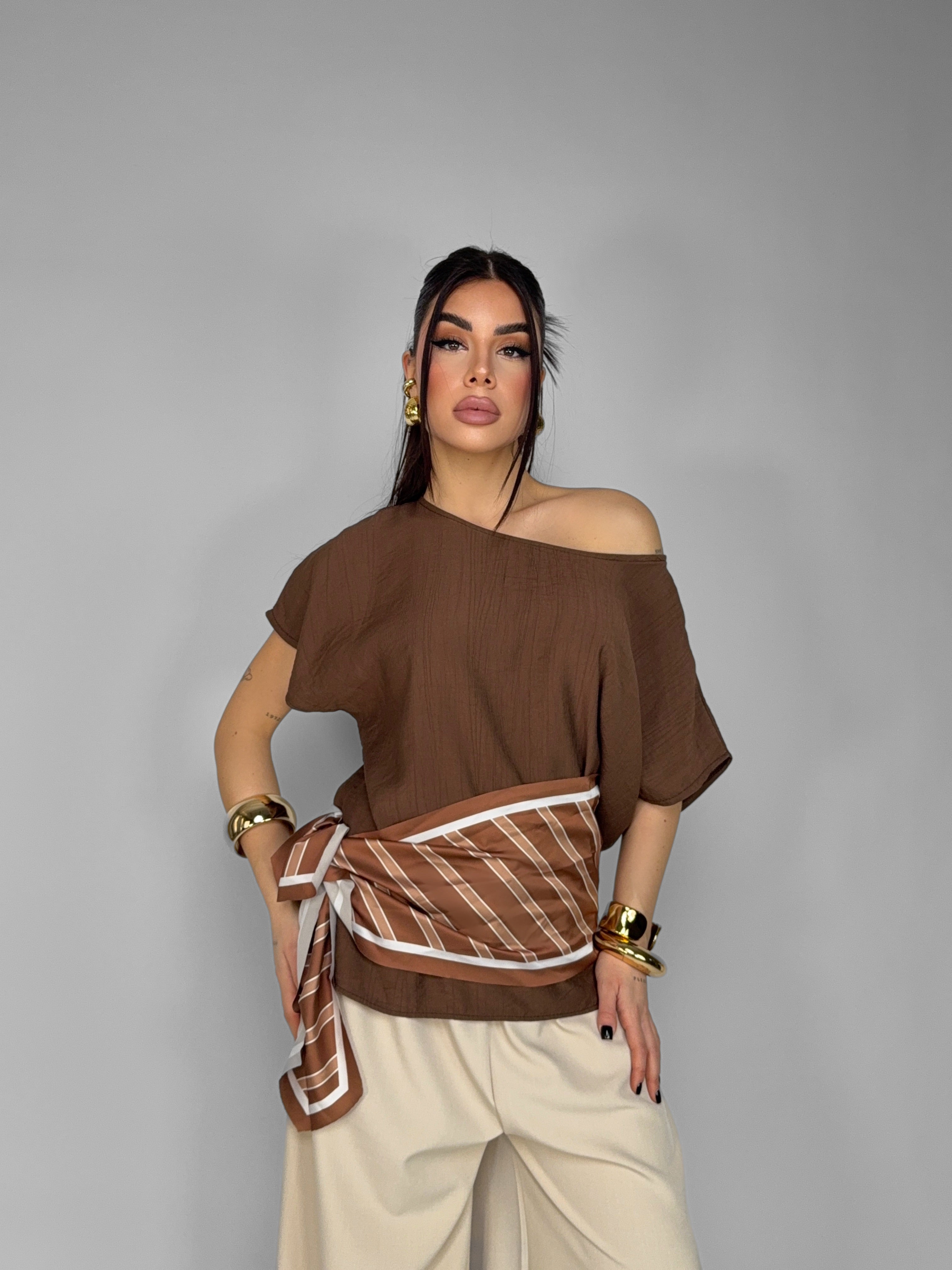 Top Pure Aura-Brown