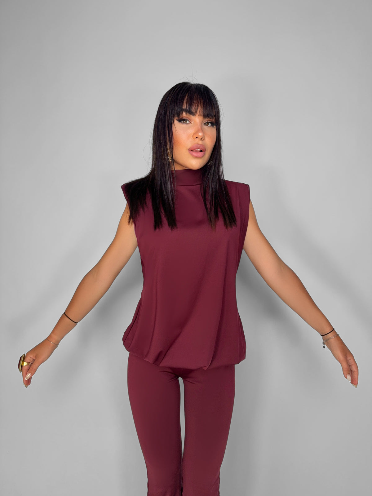 Tuta Sleekline-Cherry Red