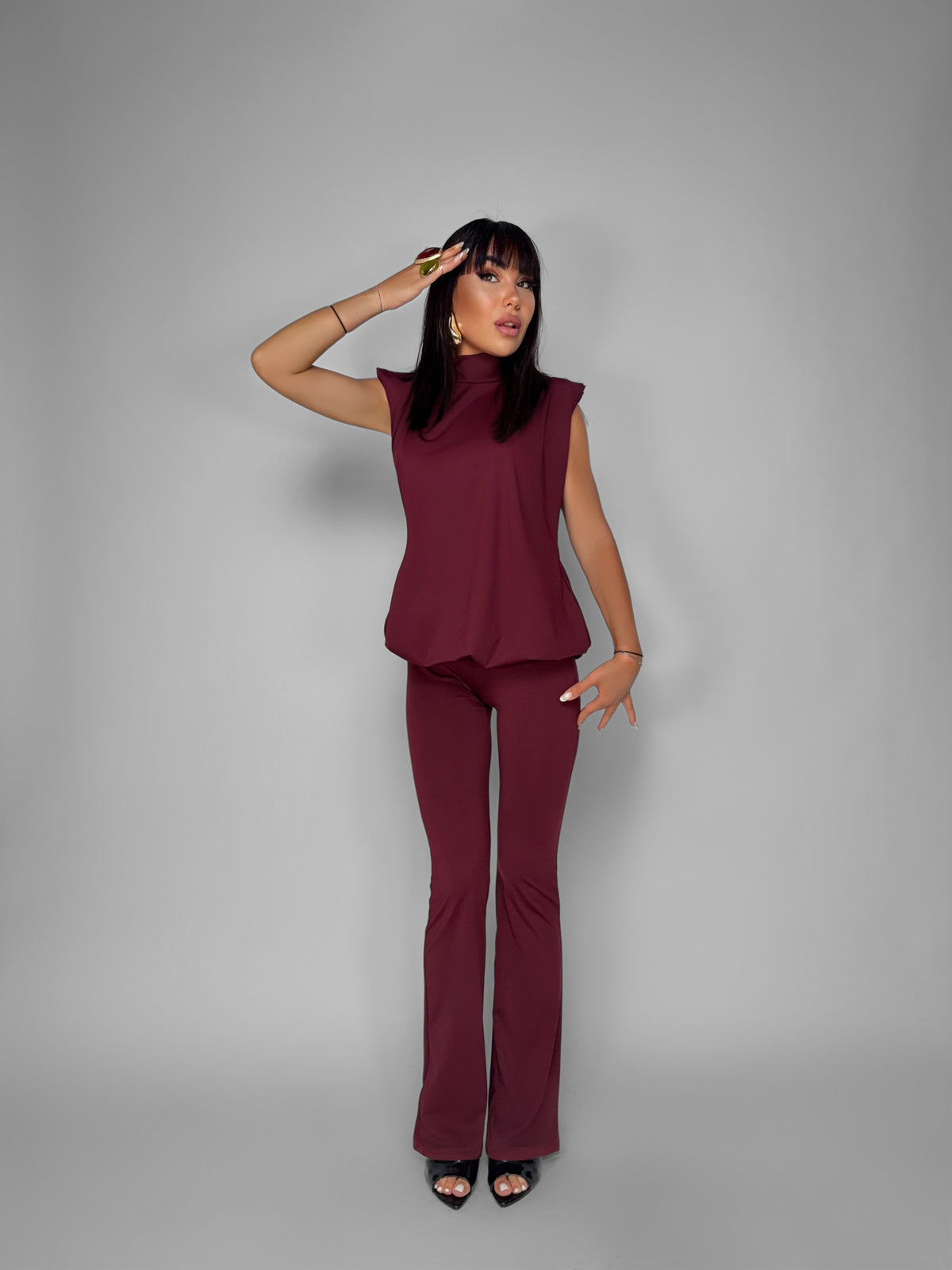 Tuta Sleekline-Cherry Red
