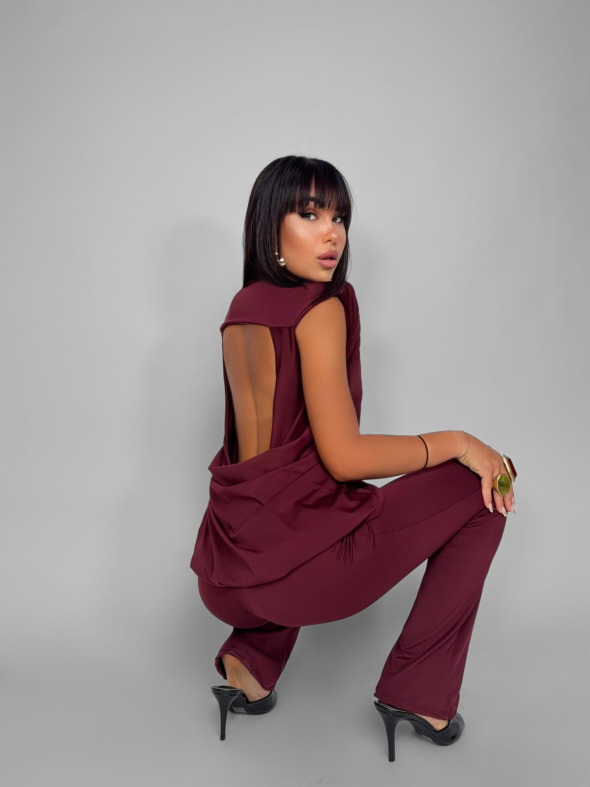 Tuta Sleekline-Cherry Red