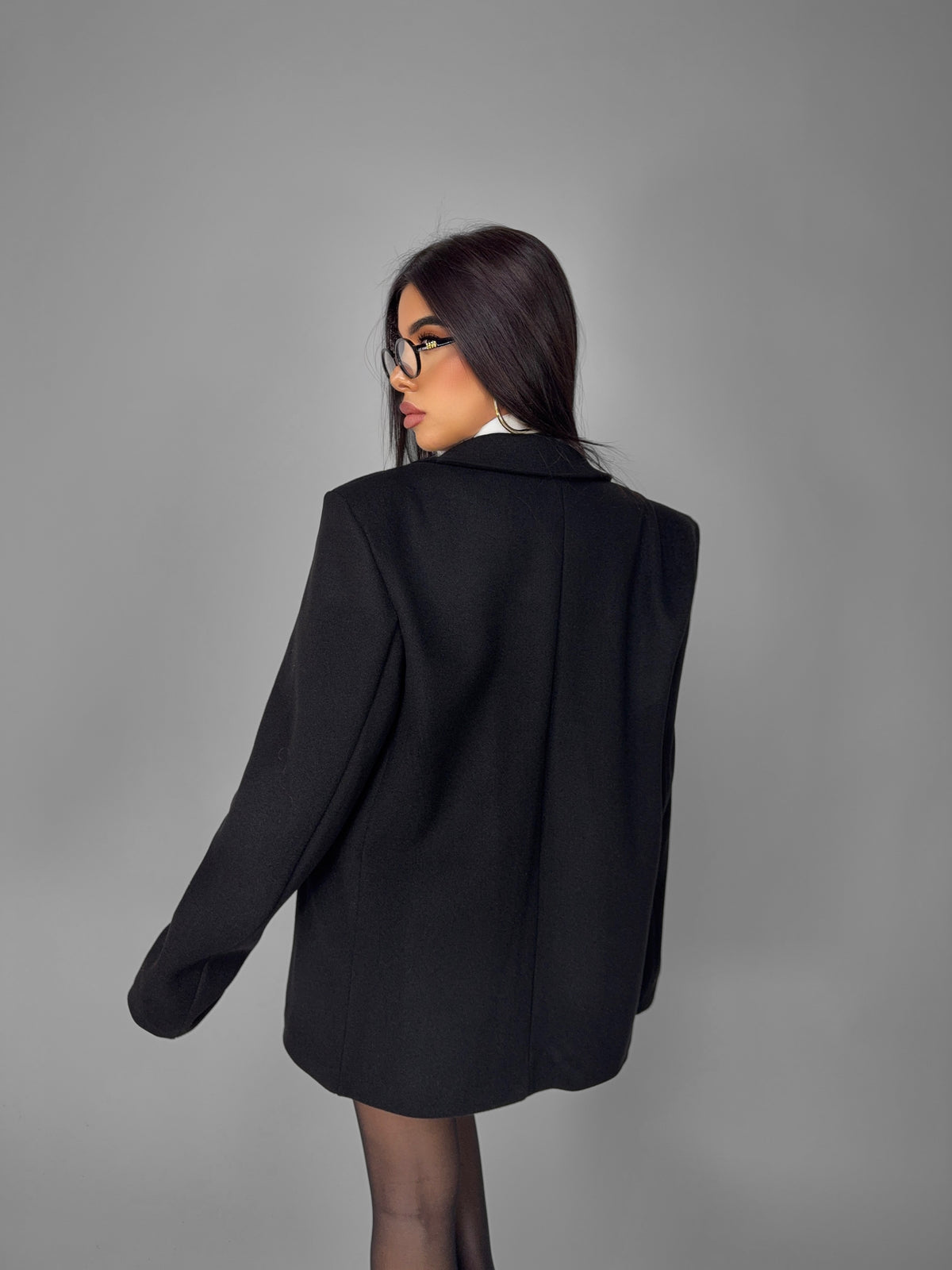Coat Material Girl - Black