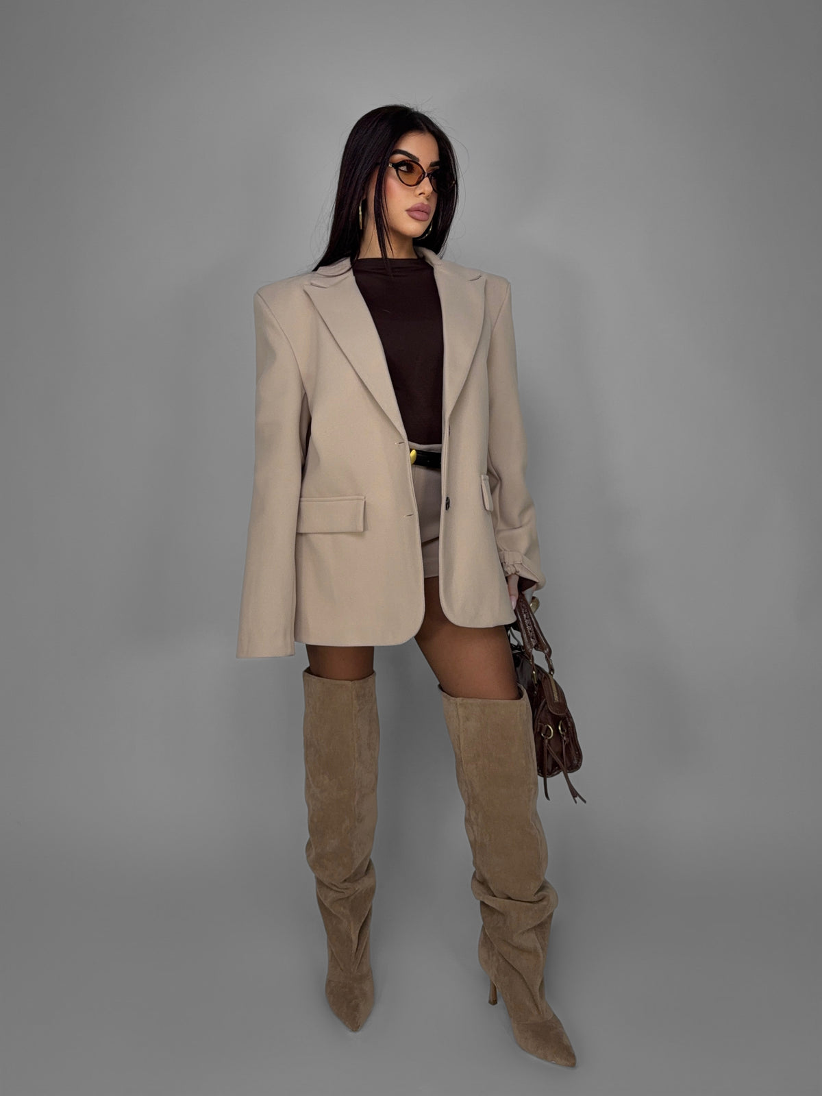 Total Look Material Girl Beige