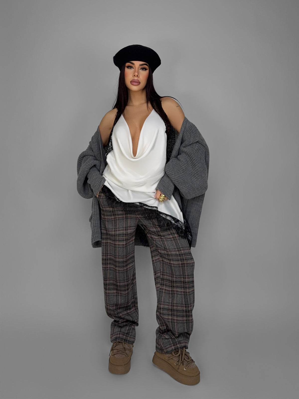 Total Look Glencheck