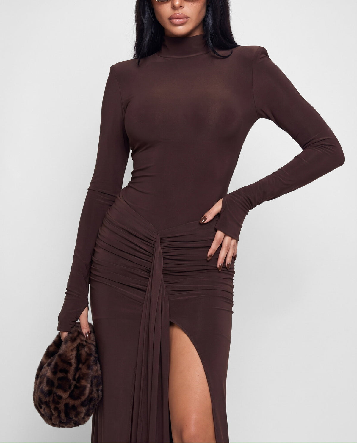 Abito Sash Tie-Brown