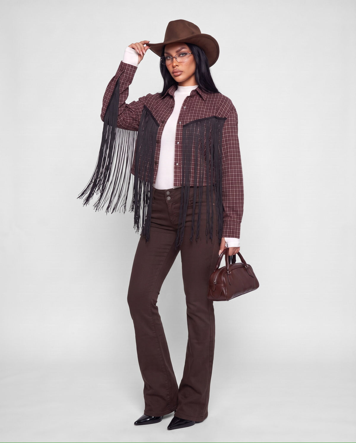 Camicia Fringe Rodeo