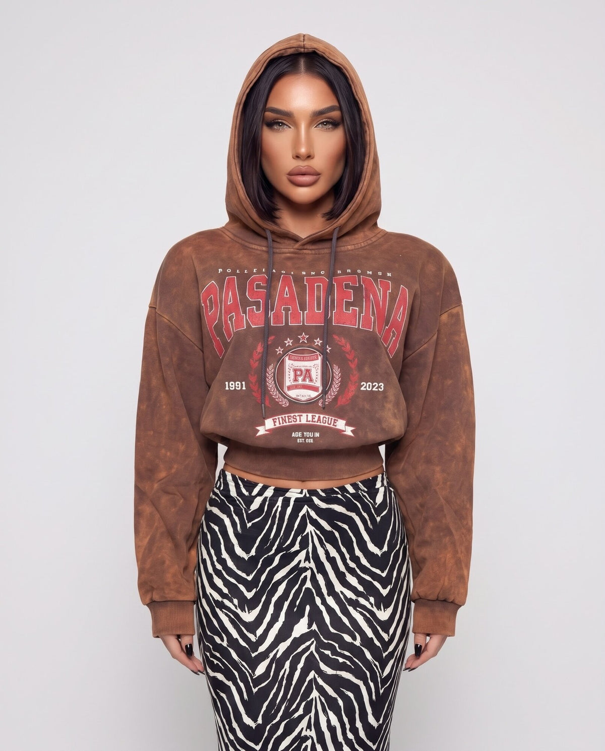 Felpa Pasadena-Brown
