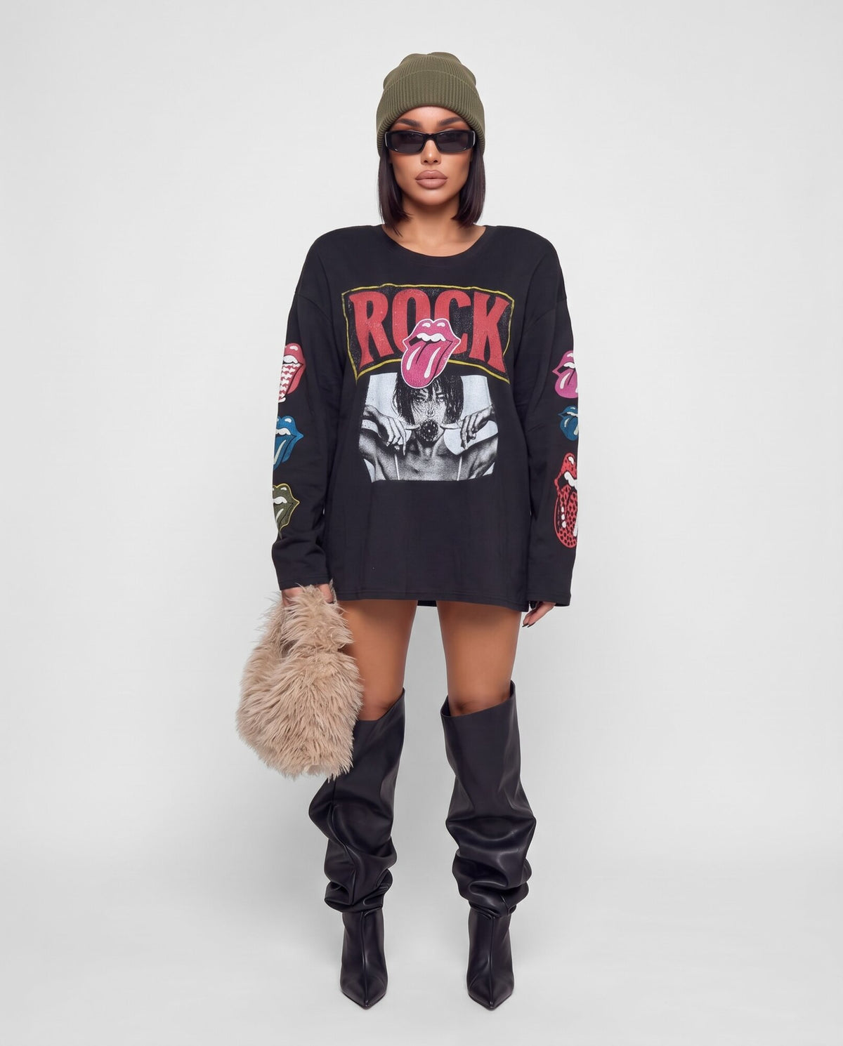 Maglia Rock Baby-Black