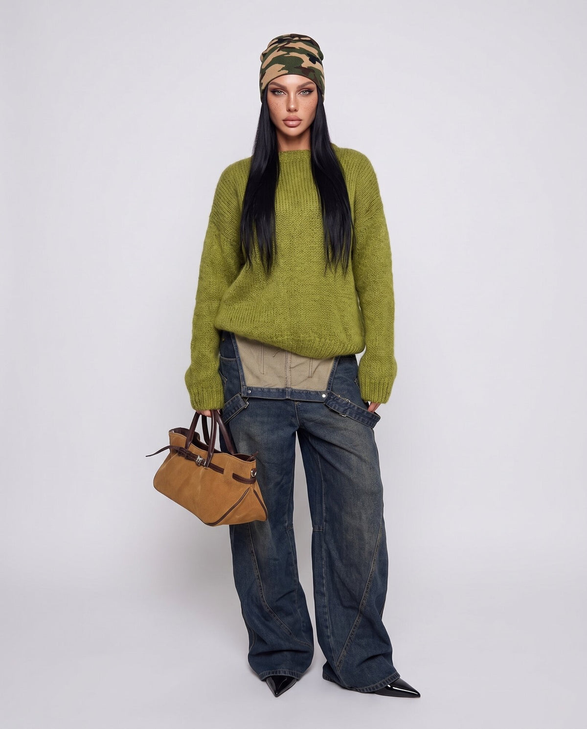 Suéter de tendencia - Verde