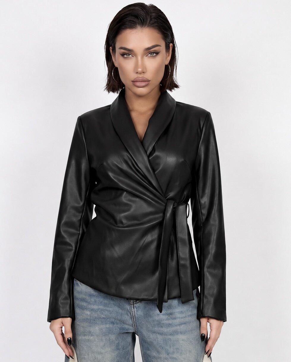Trench Wrap Knot-Black
