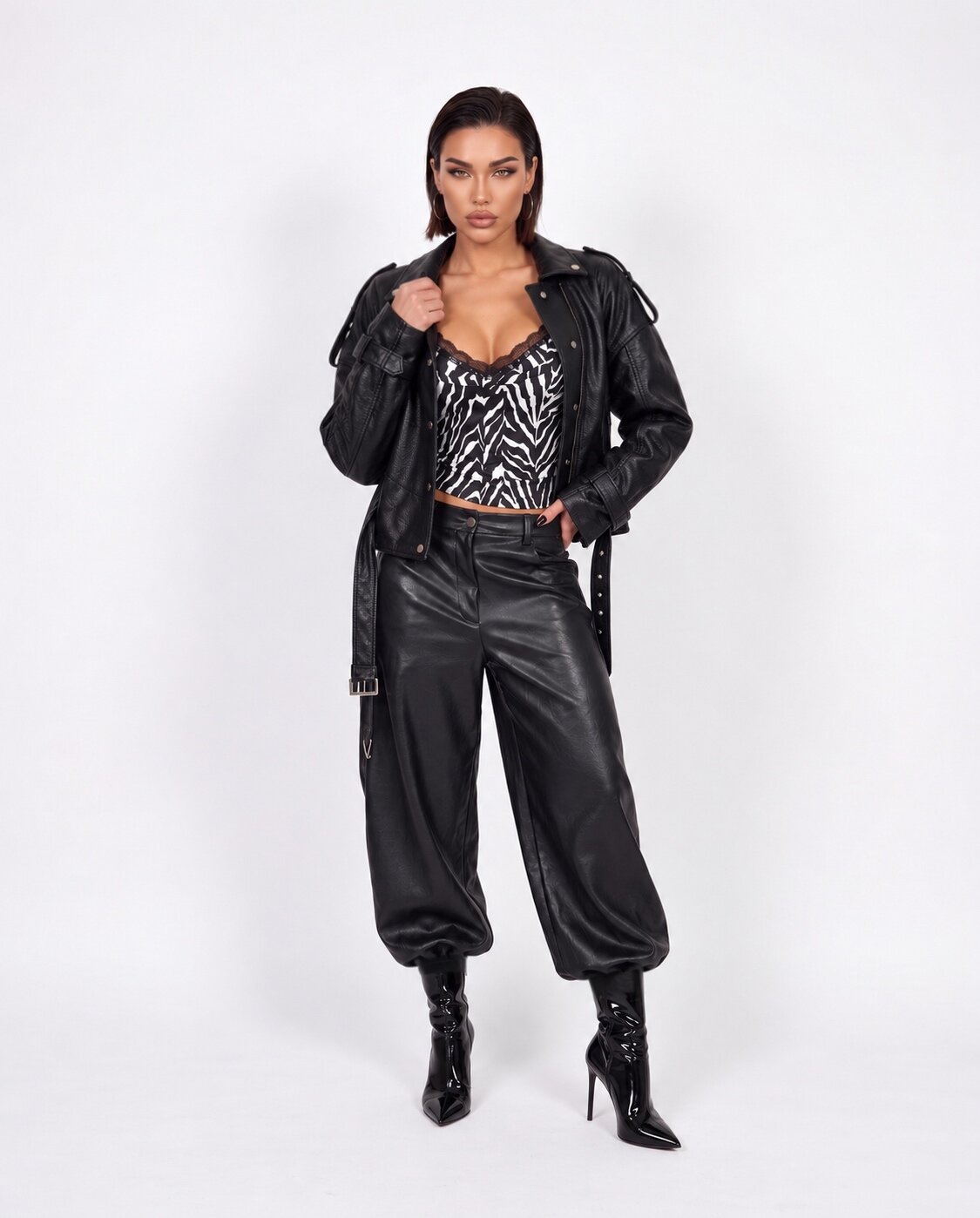 Chaqueta Leather Attitude