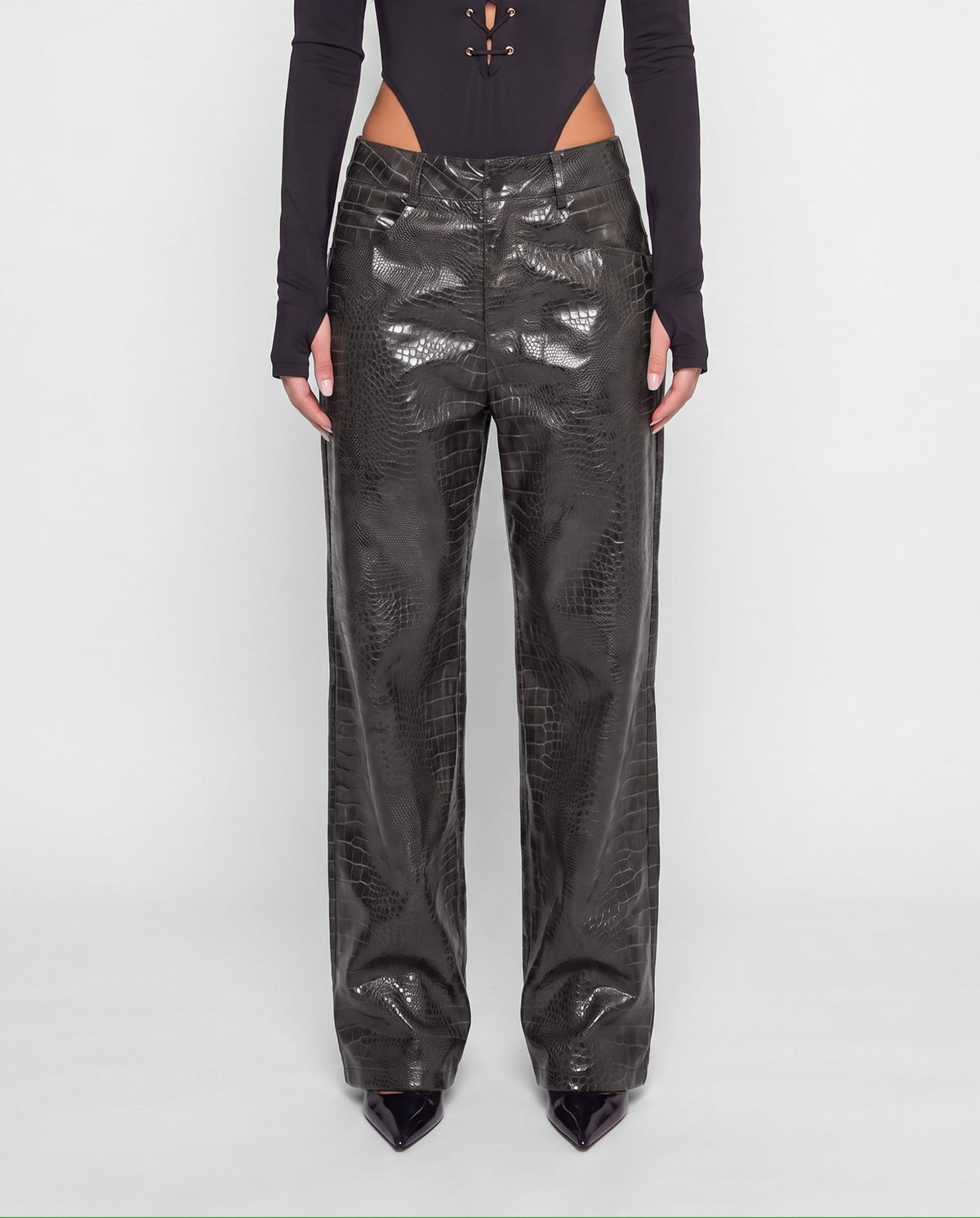 Pantalone Python Line-Grey