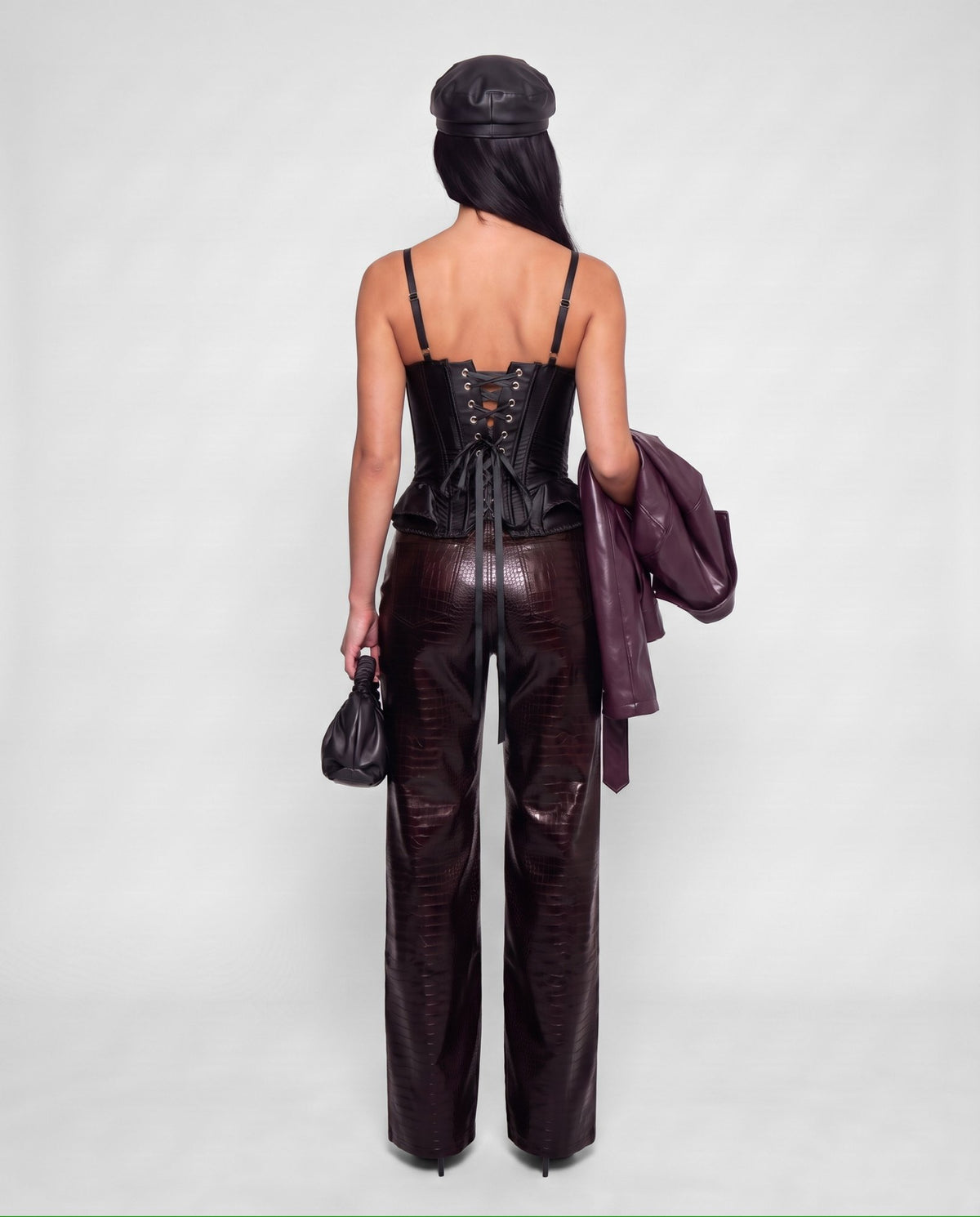 Total Look Lace Edge Black