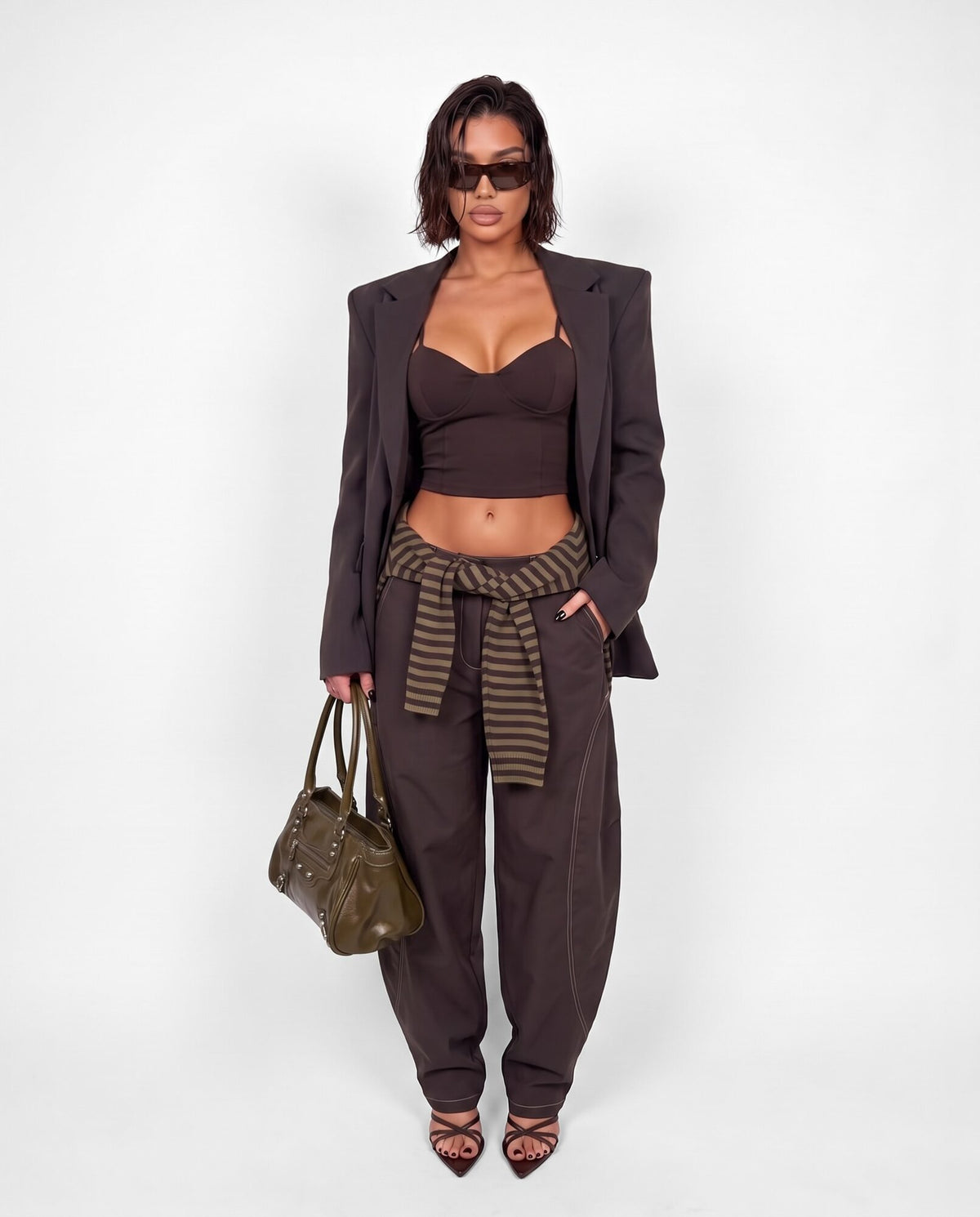 Blazer Oversized Ego - Brown