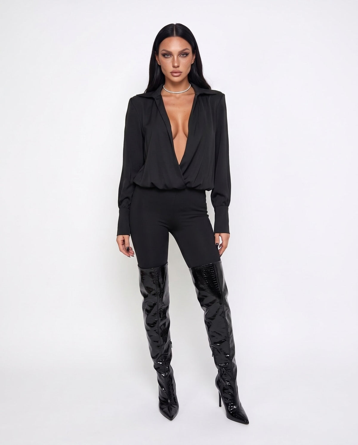 Jumpsuit Tease