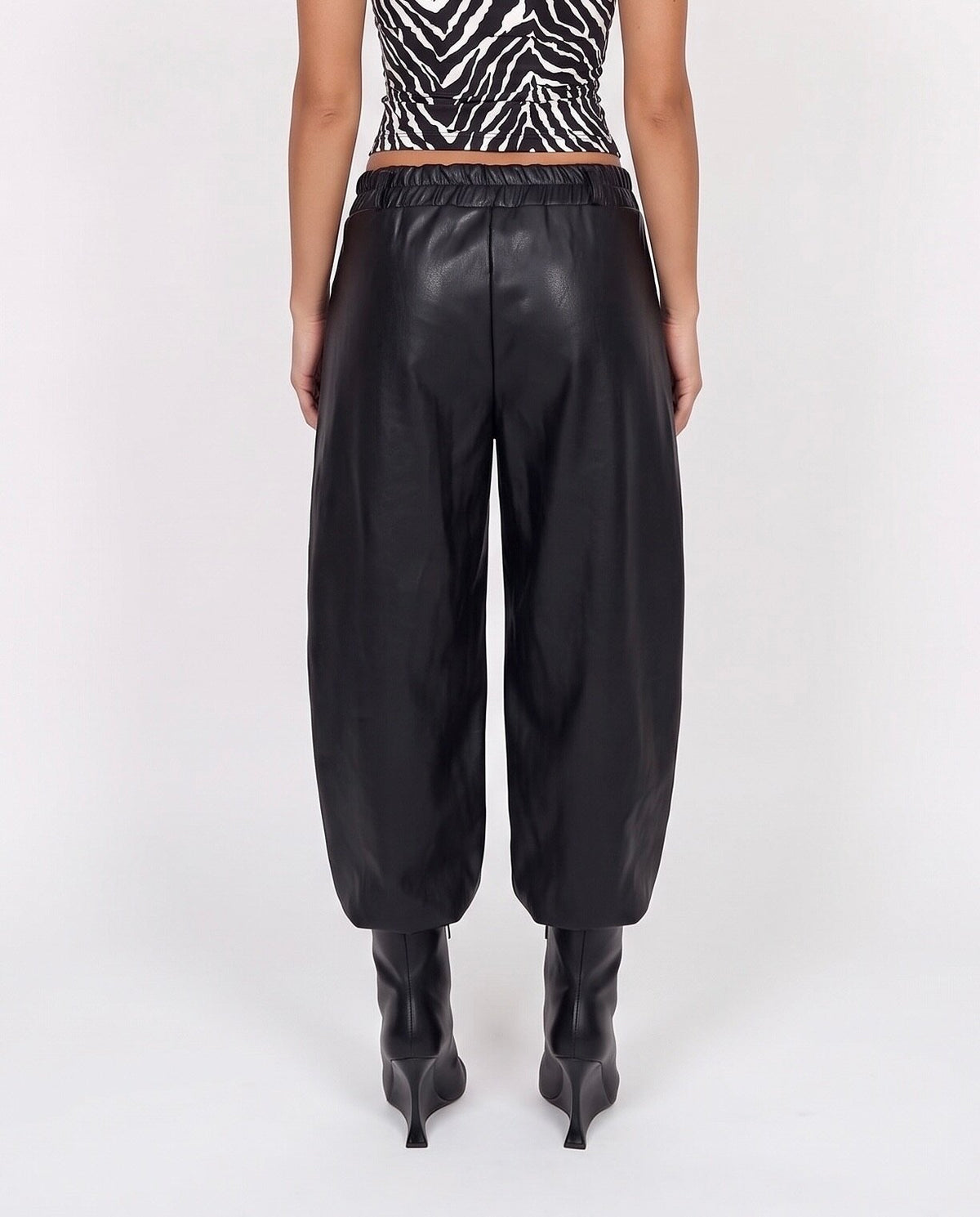 Pantalone Leather Balloon