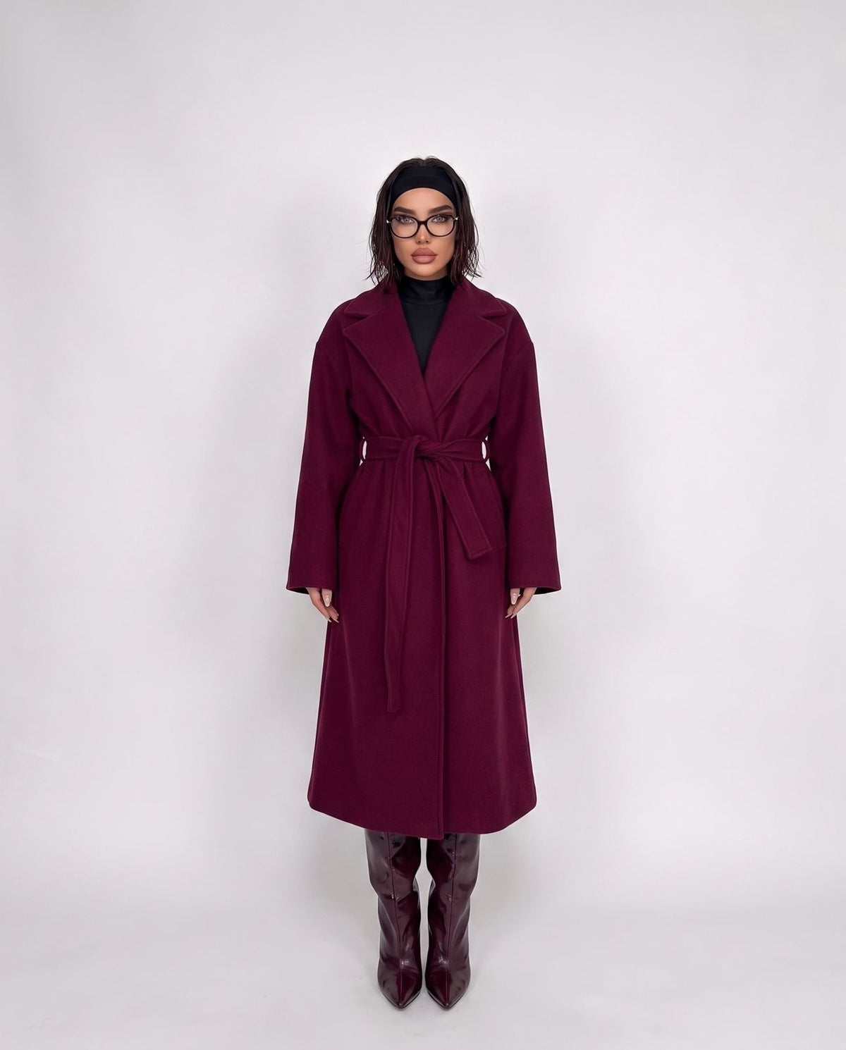Cappotto Wrap - Cherry Red