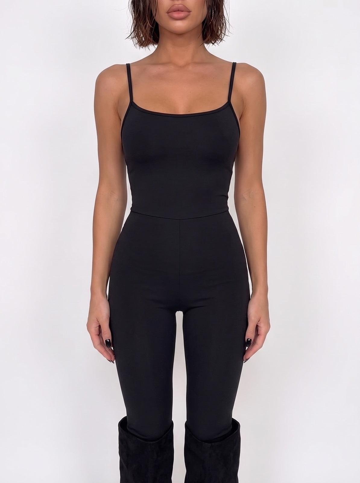 Second Skin Jumpsuit - Black