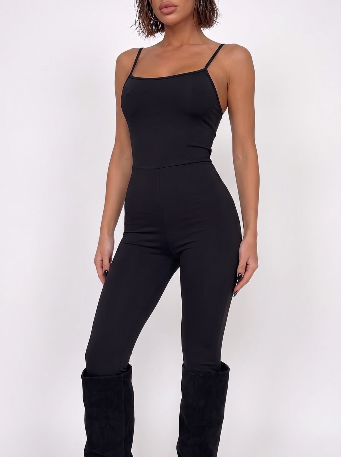 Second Skin Jumpsuit - Black