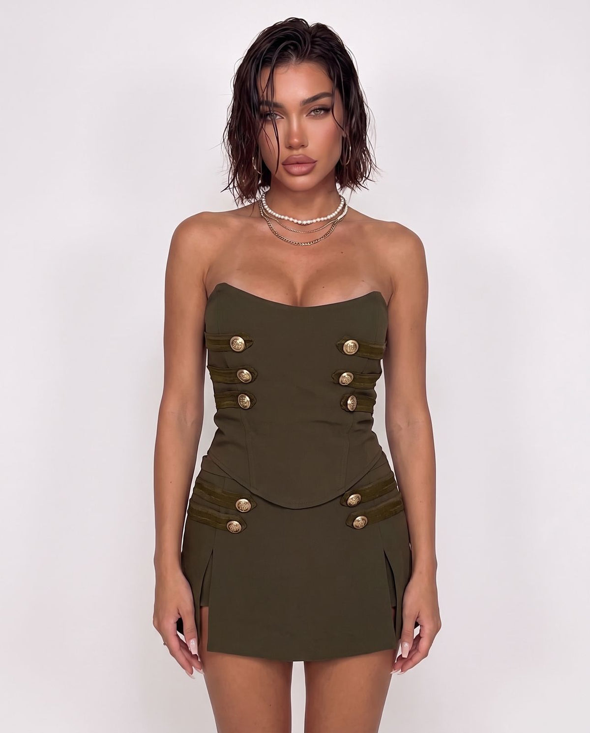 Co-ord Military Glam - Green