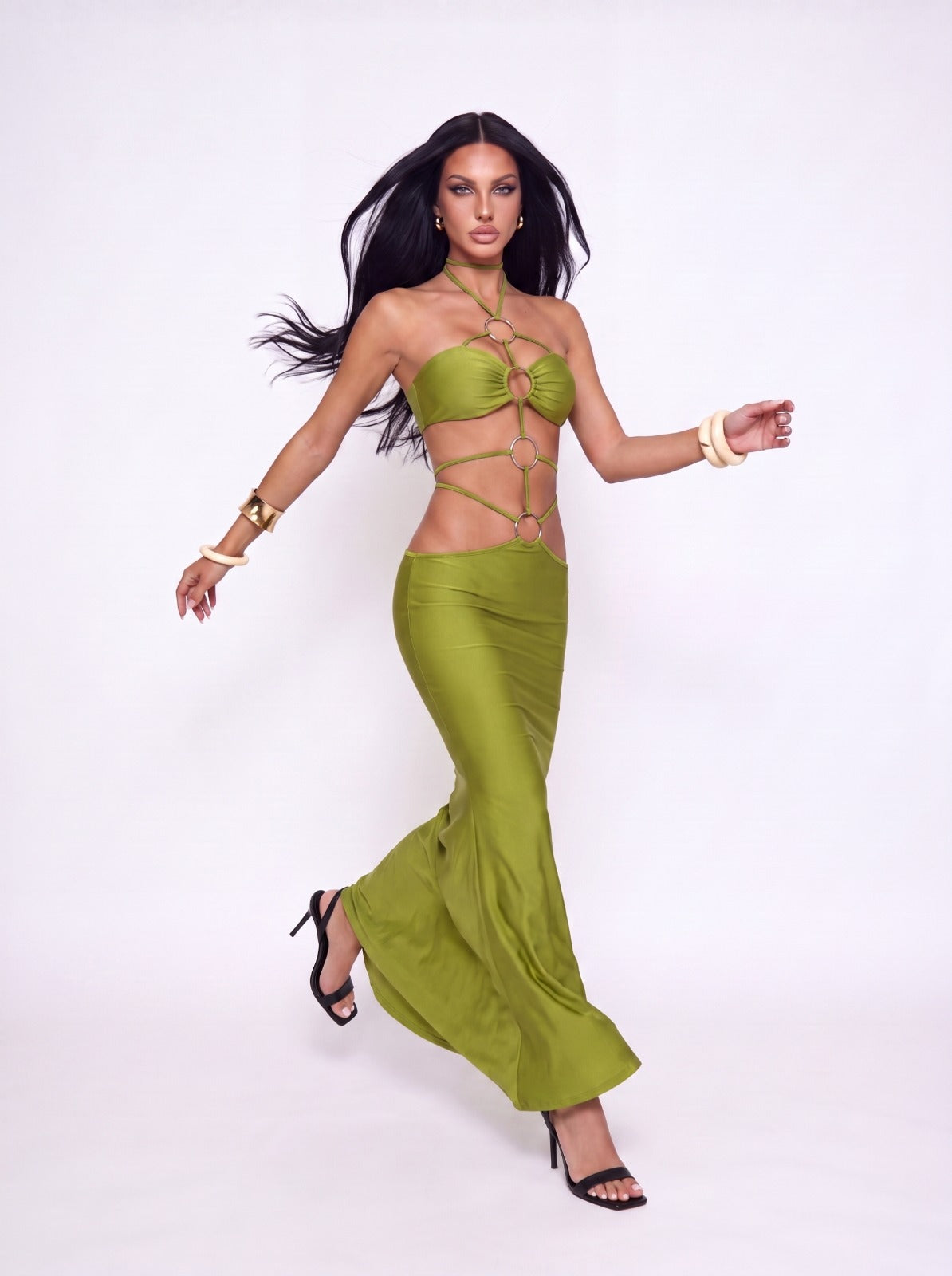 Abito Ring Accent-Green