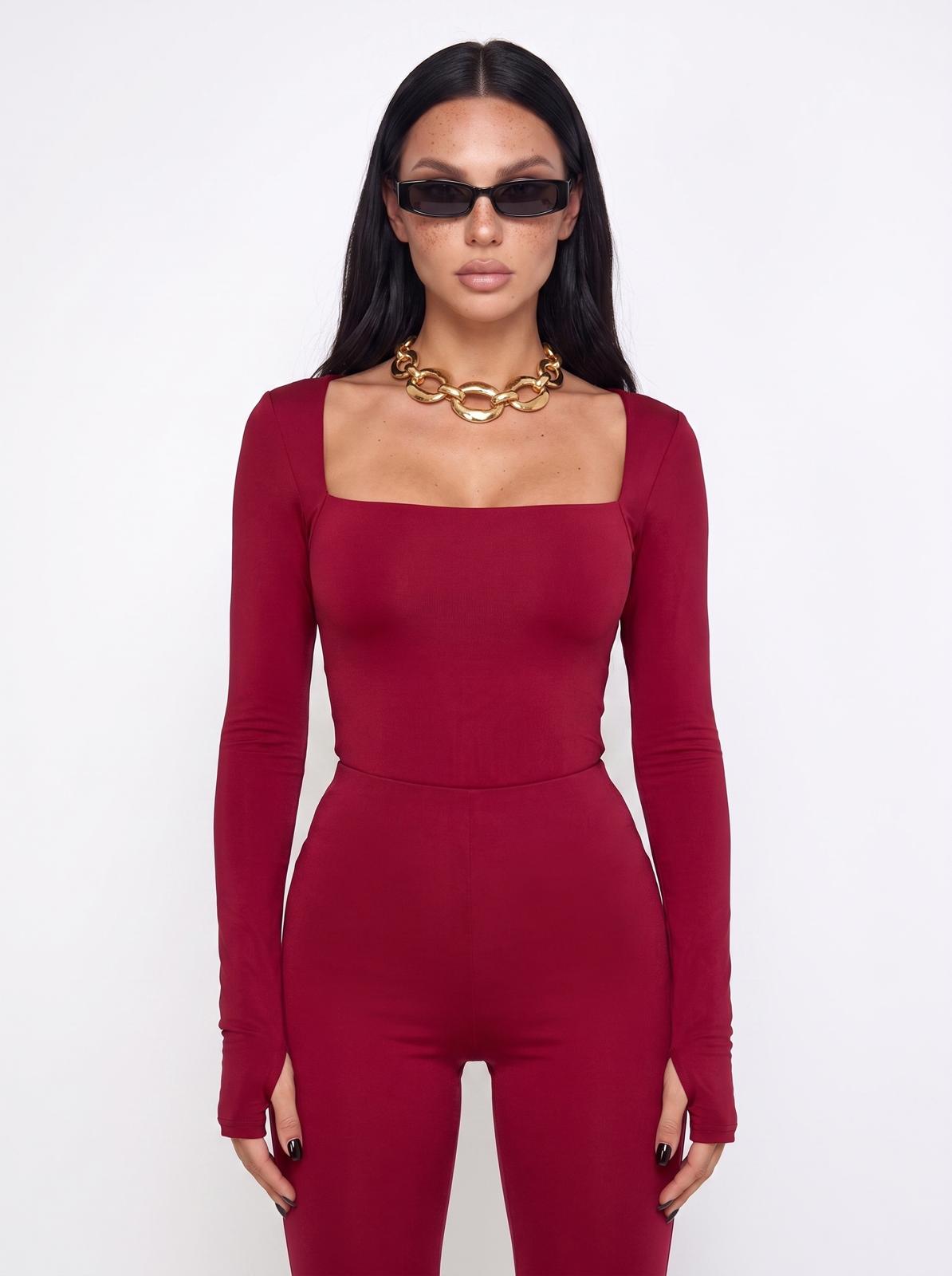 Tuta Paw-Cherry Red