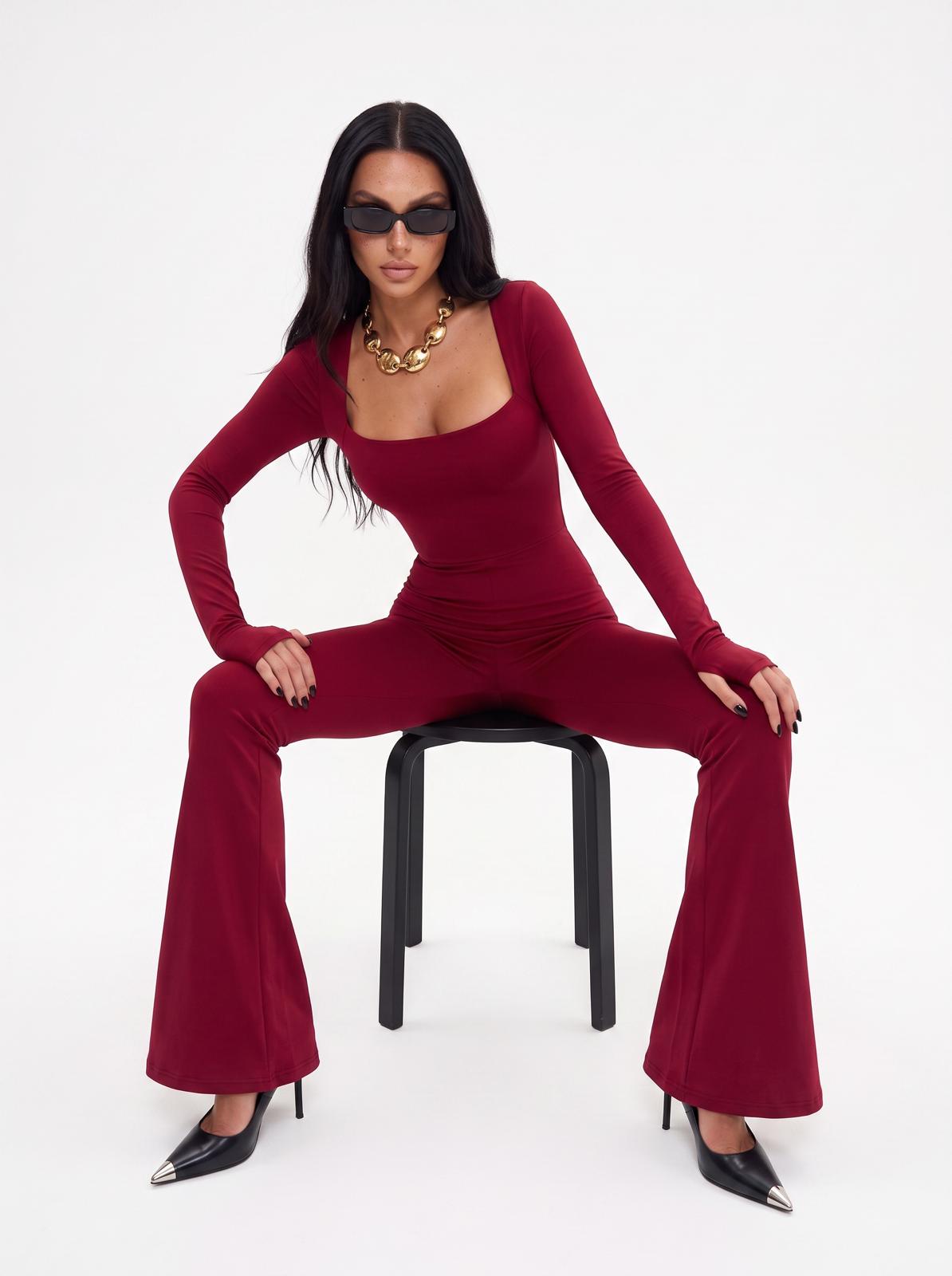 Tuta Paw-Cherry Red