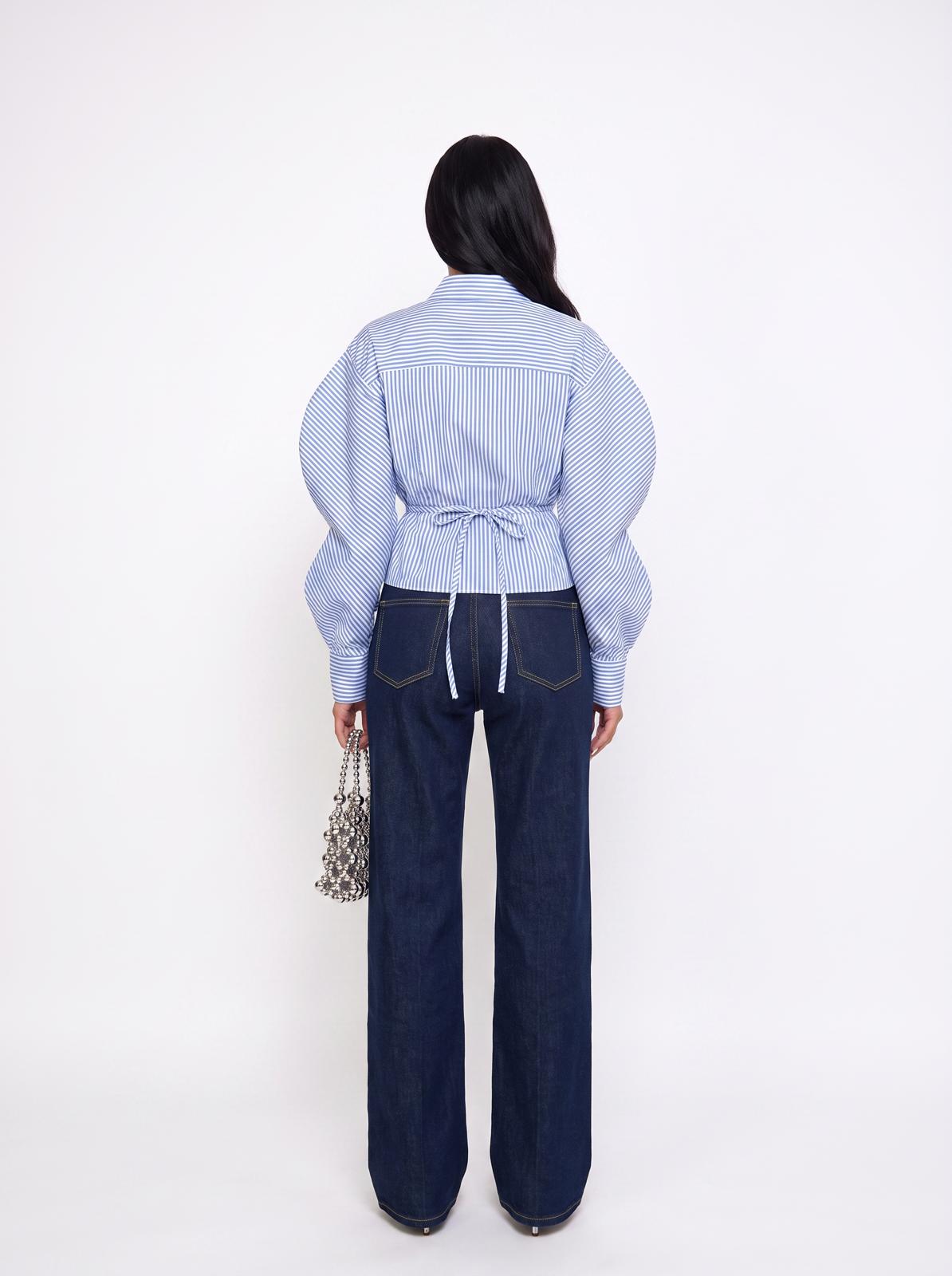 Layered Mini Jeans