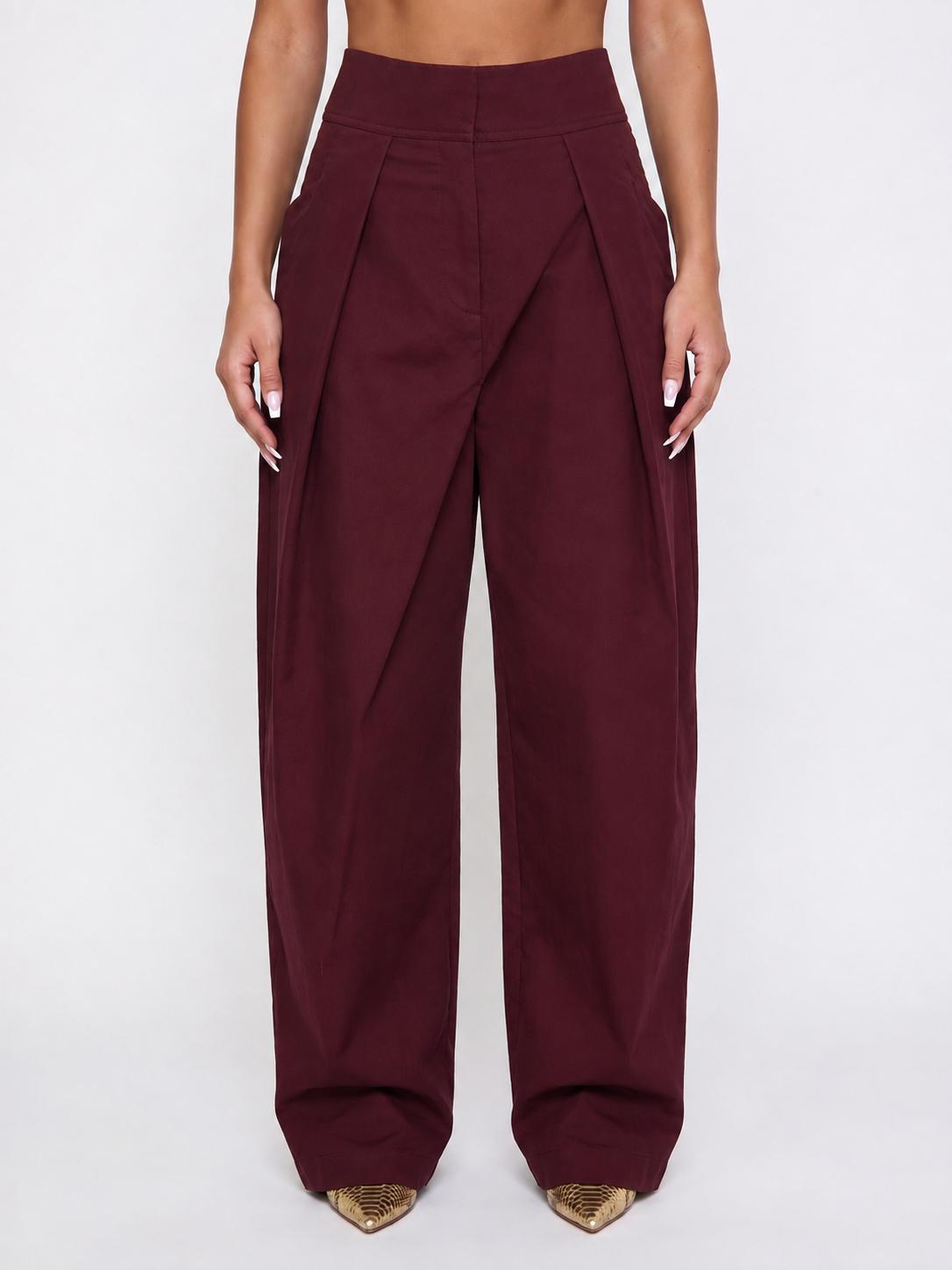 Pantalone Elsie-Cherry Red