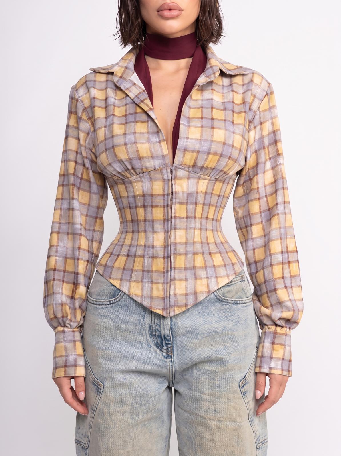 Camicia Country Soul-Yellow