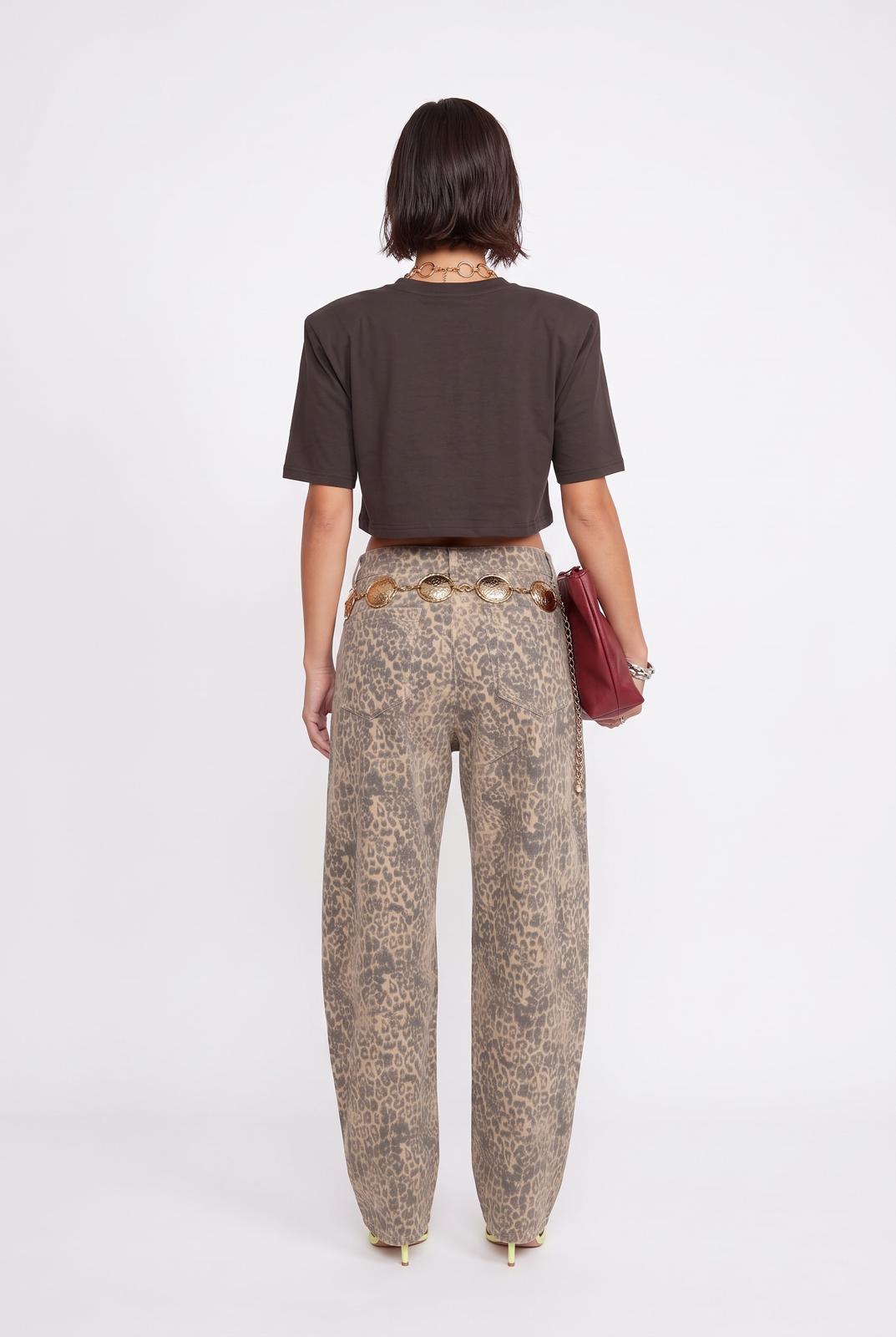 Top Power Tee-Brown