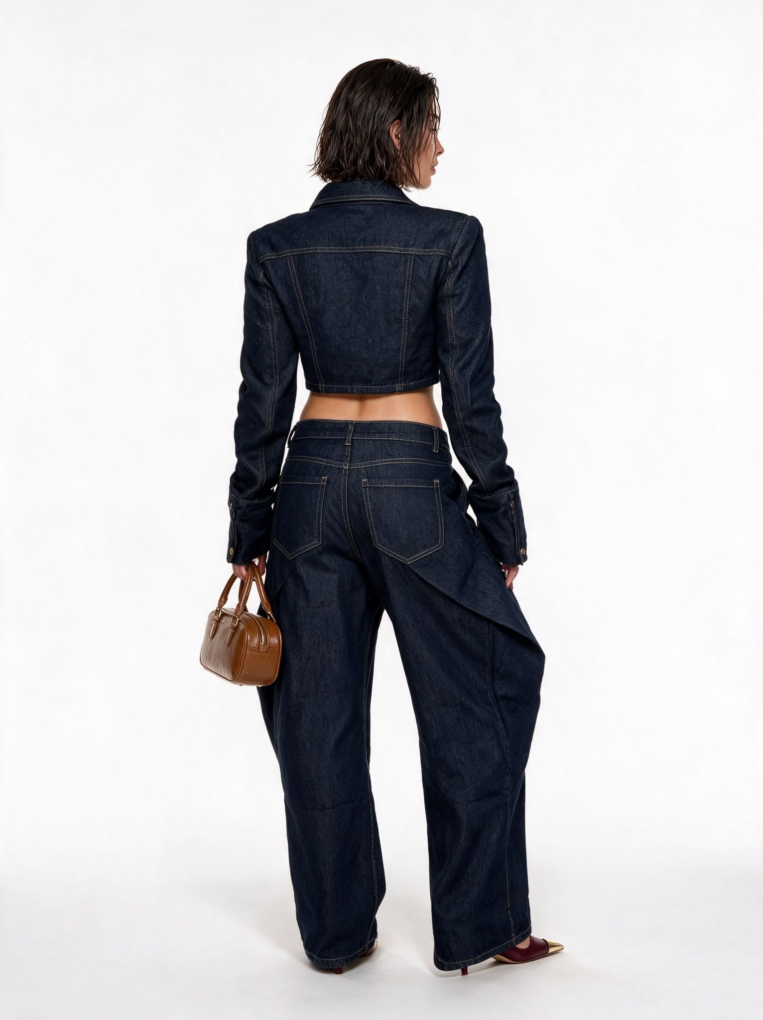 Jeans Offset Blu