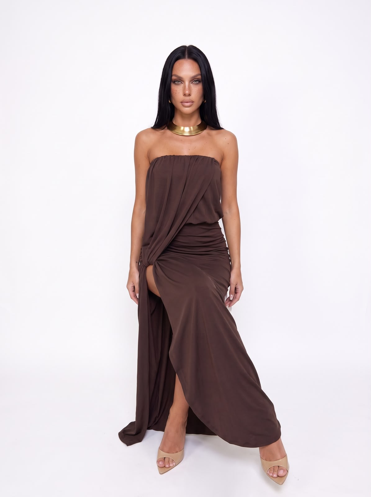 Abito Maya-Brown