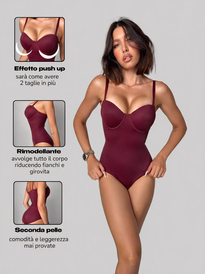 Body Slimming & Push Up - Rojo Cereza
