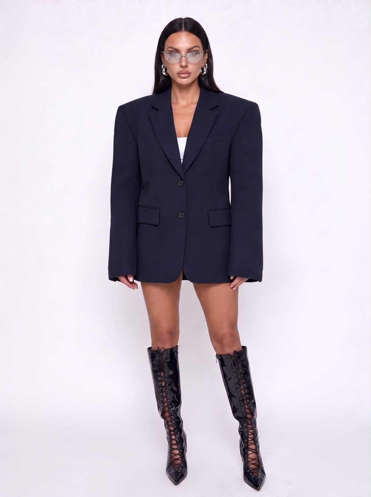 Blazer Oversized Azul Ego